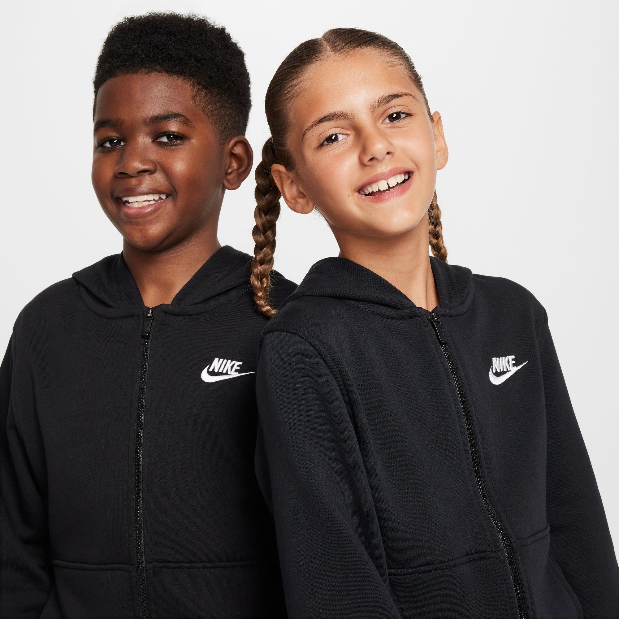 Black/WHite - Nike - Nike Club Fleece Jn71 - 3