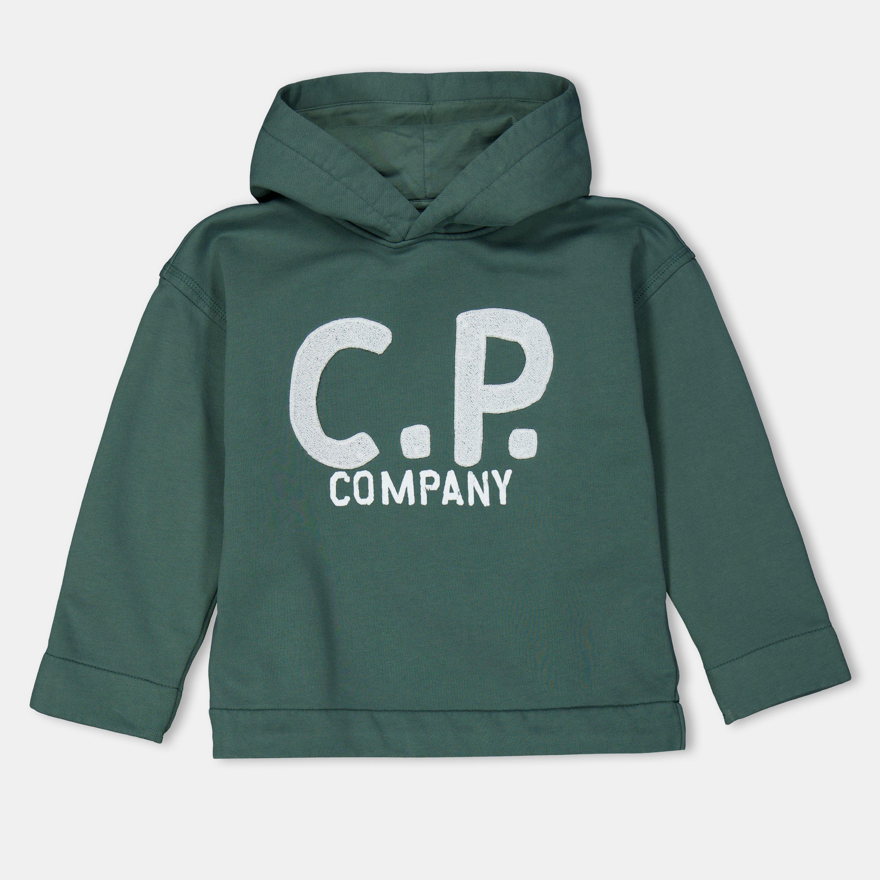 Cp Company Boys Kids' Zip Hoodie - Jungle 30064 - 10Y