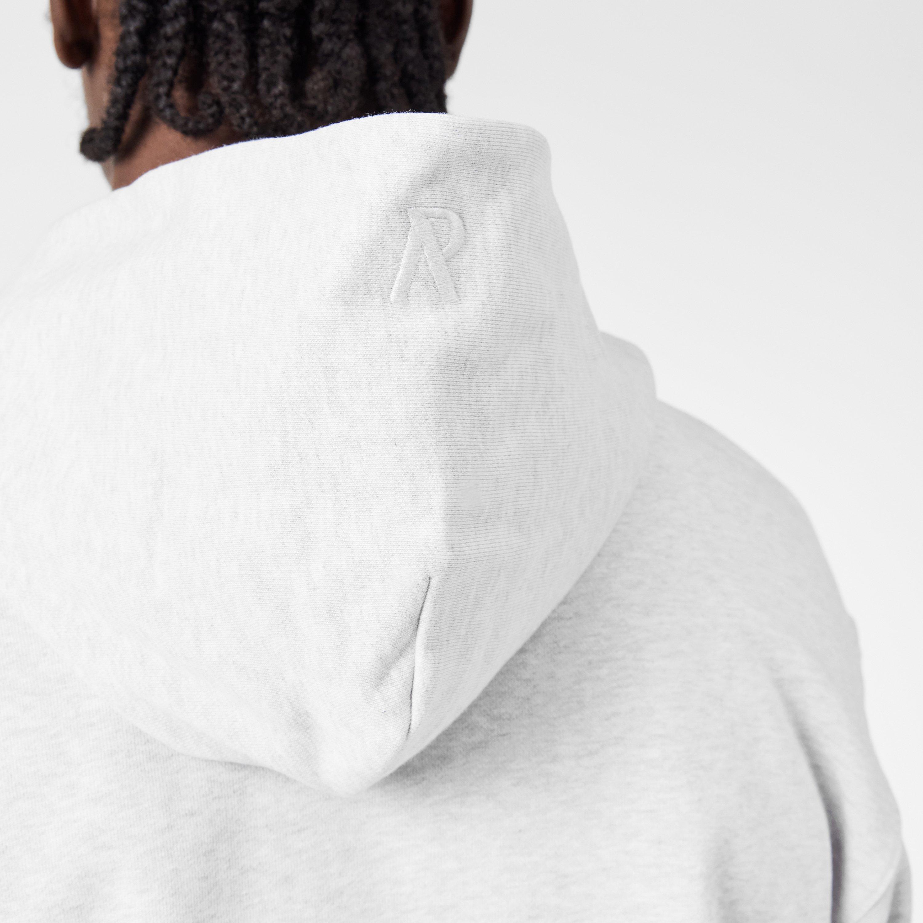 Ice Grey Marl - Represent - Men's Zip Hoodie - 5