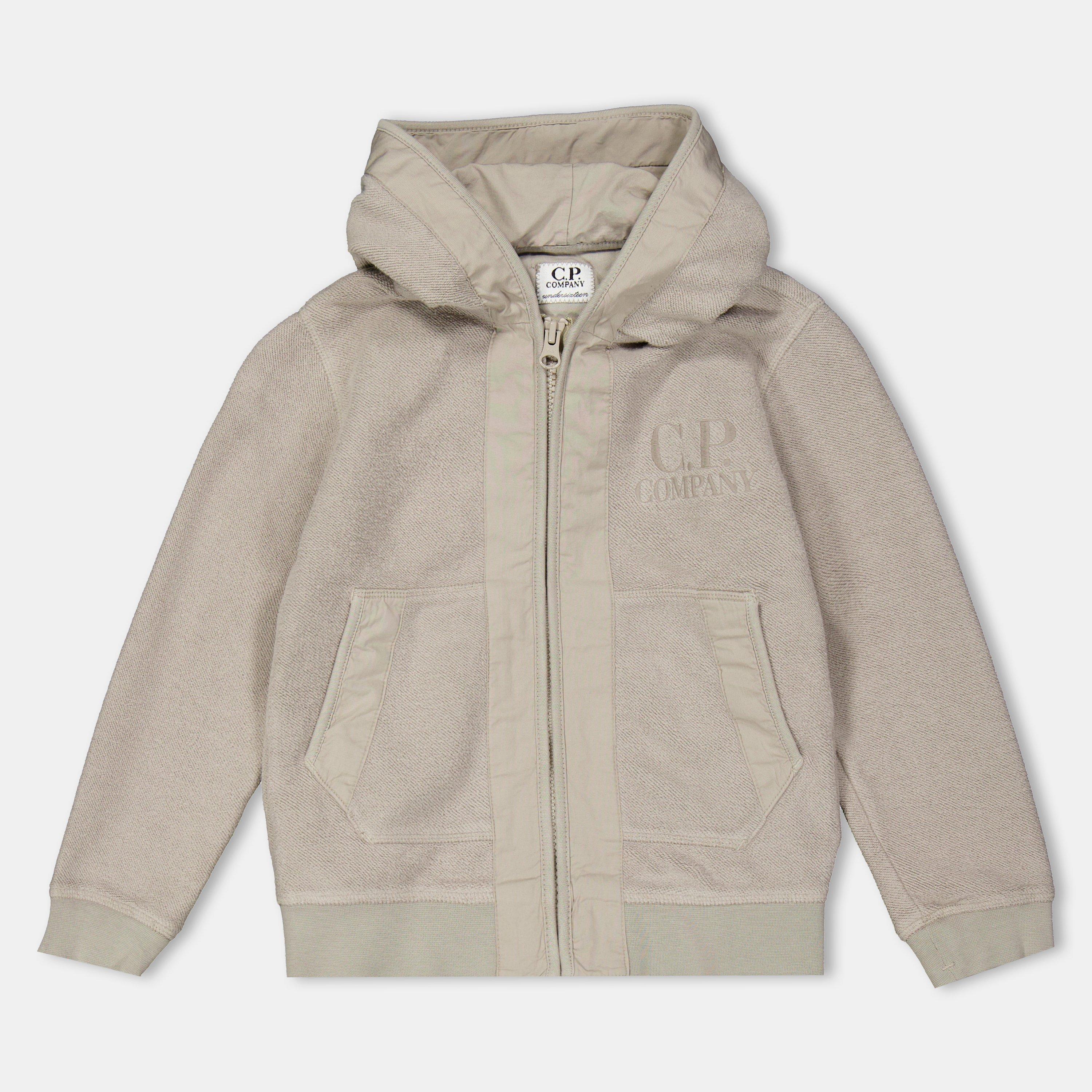 Vin Khaki 20462 - CP Company - Kids' Zip Hoodie - 1