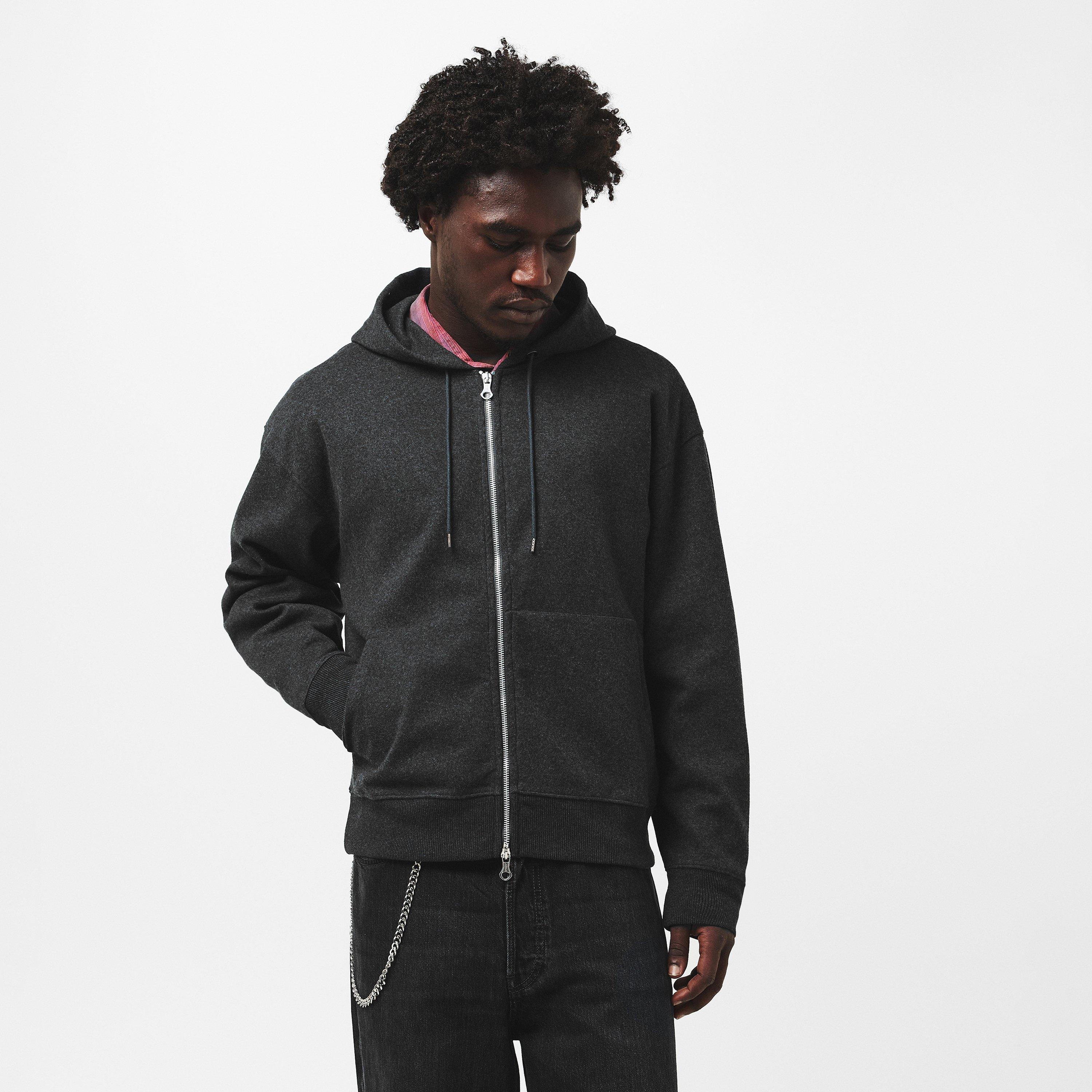Charcoal - Our Legacy - Men's Zip Hoodie - 3