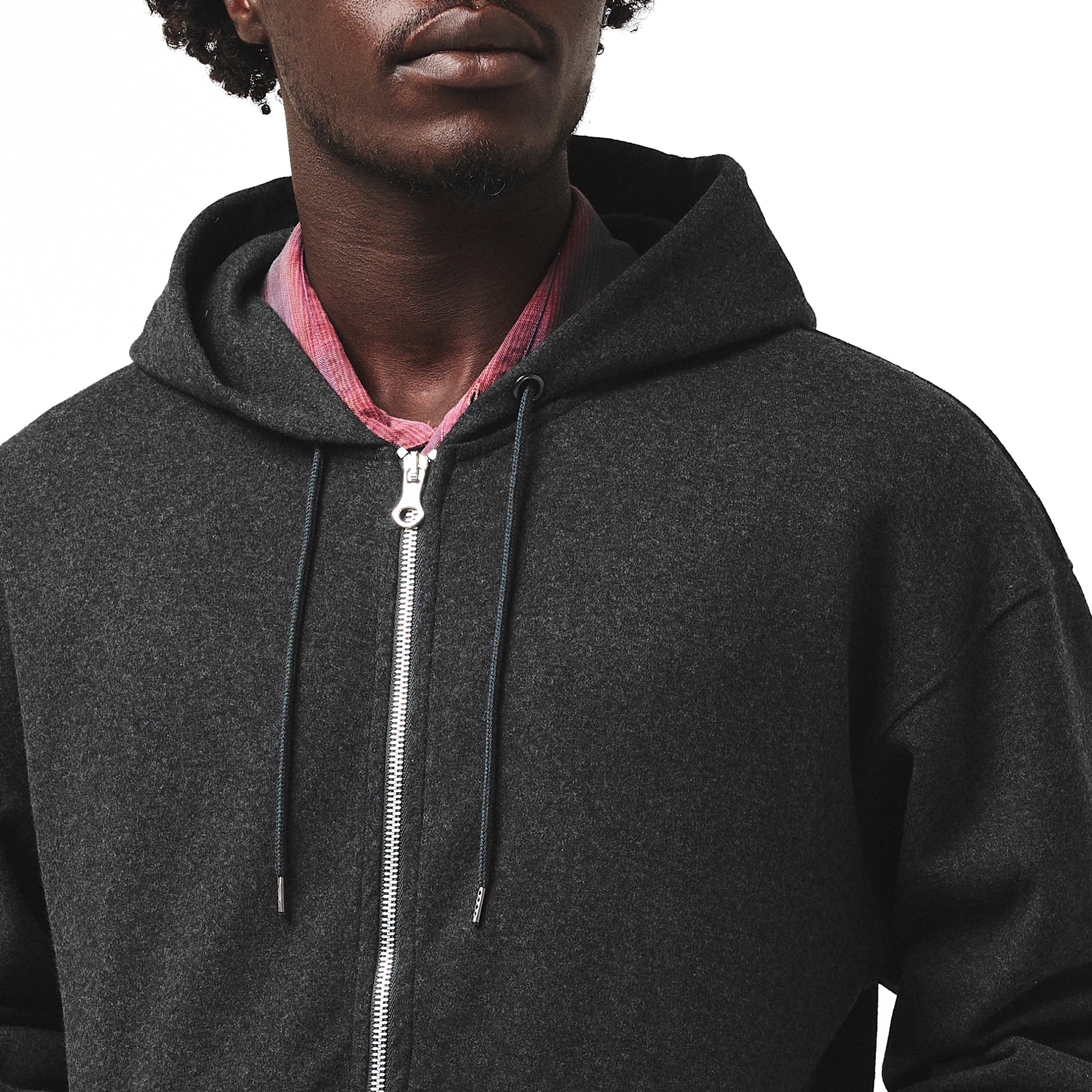 Charcoal - Our Legacy - Men's Zip Hoodie - 5