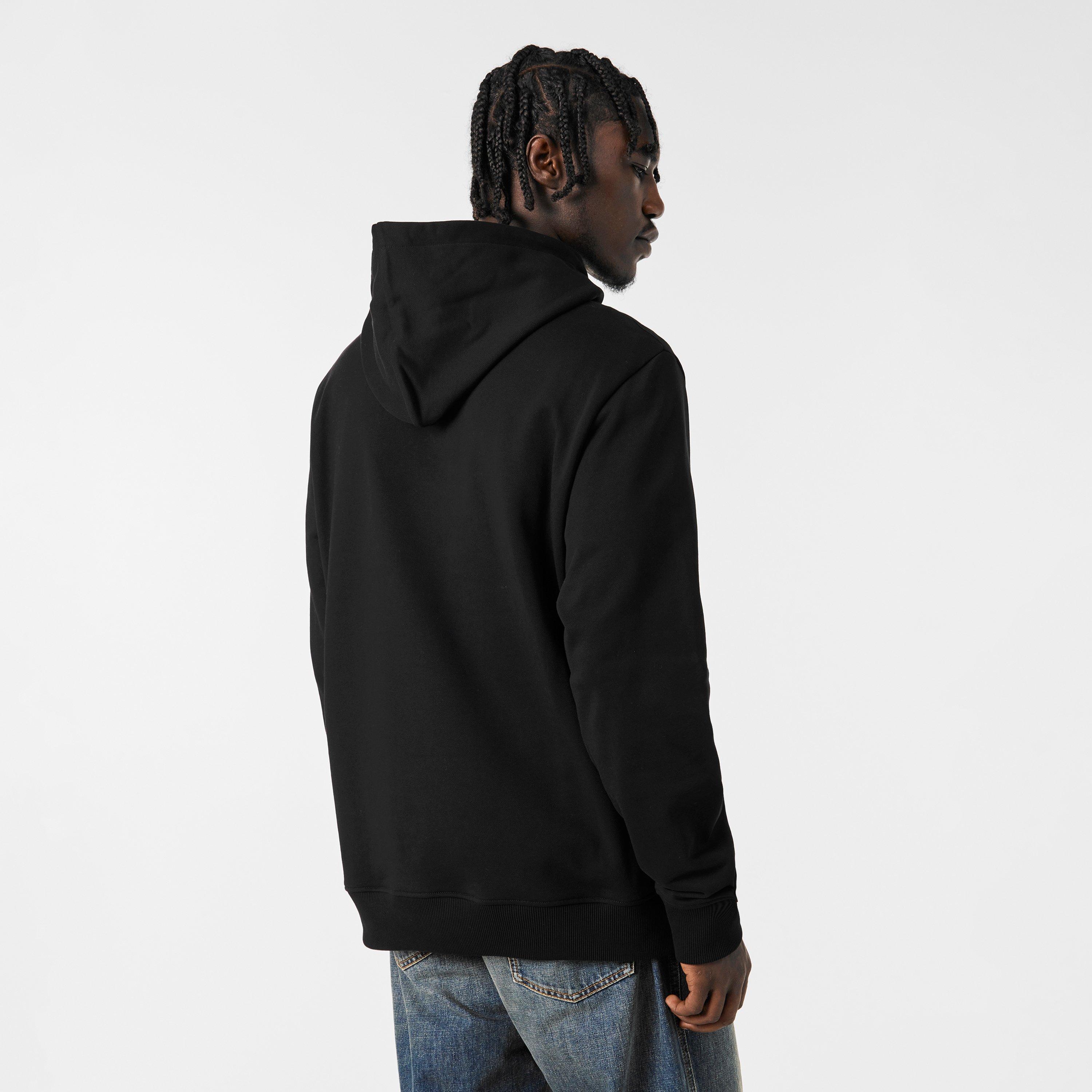 Black - Balmain - Men's Pull Over Hoodie - 4