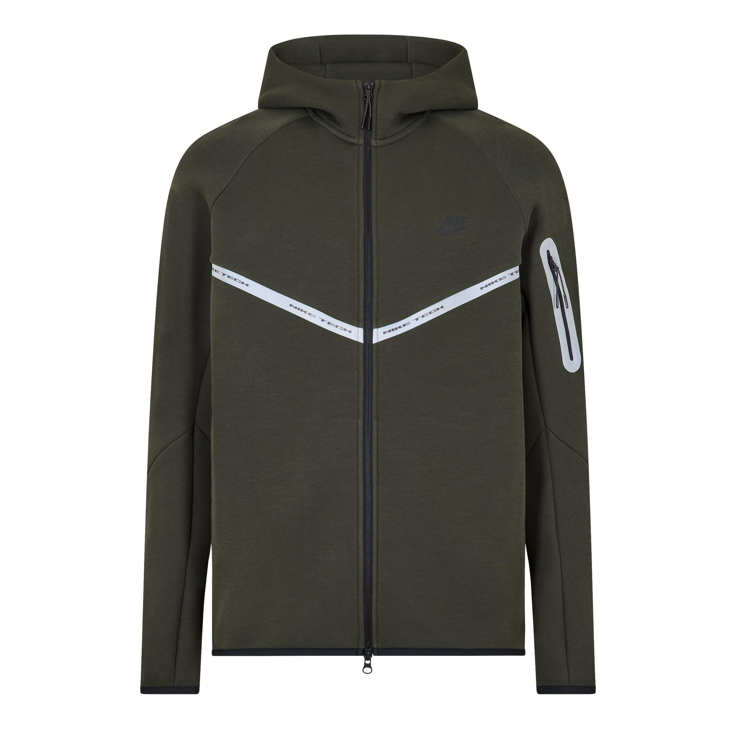 Nike Men's Zip Hoodie - Grey - XL