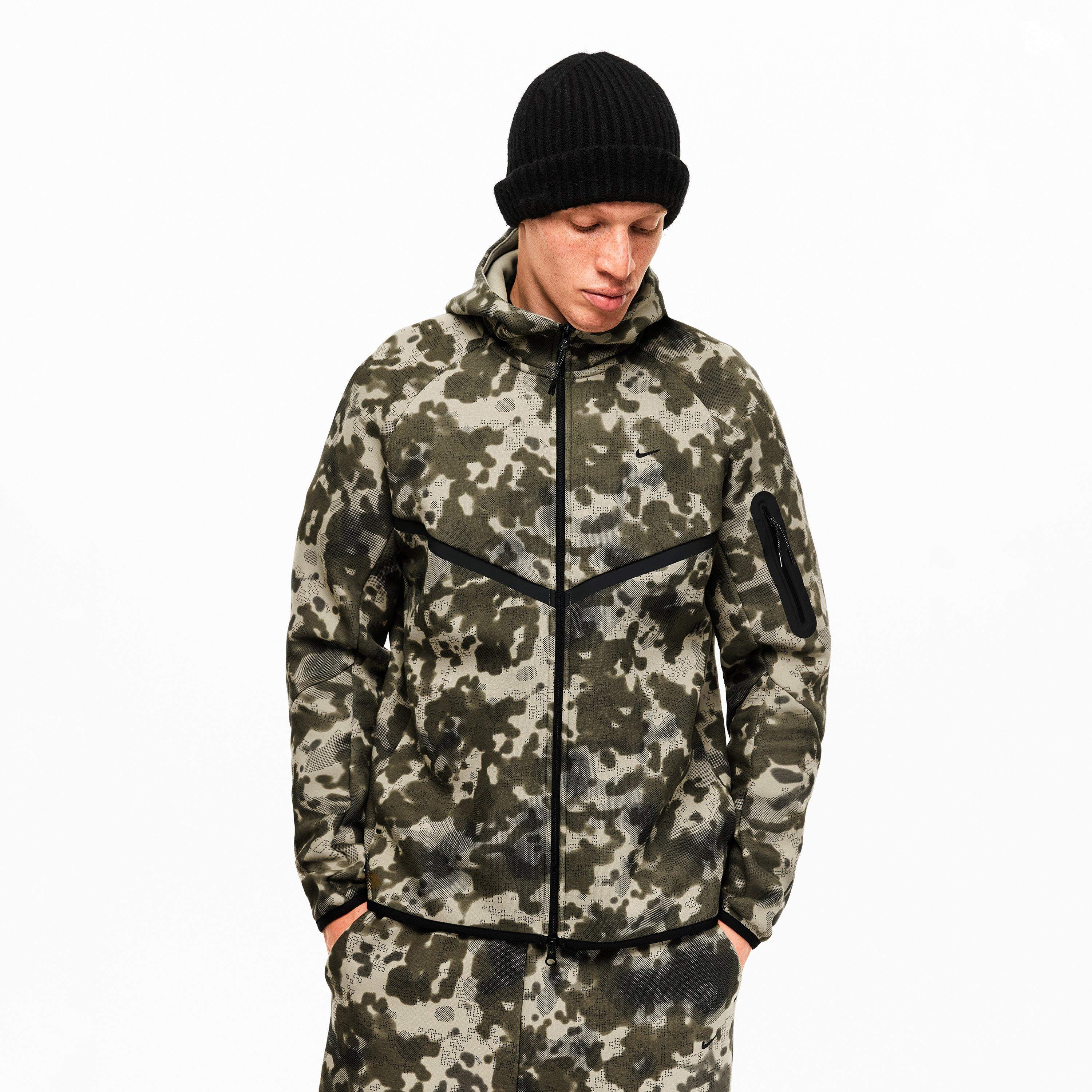 Neut Olive/Blk - Nike - Men's Zip Hoodie - 3