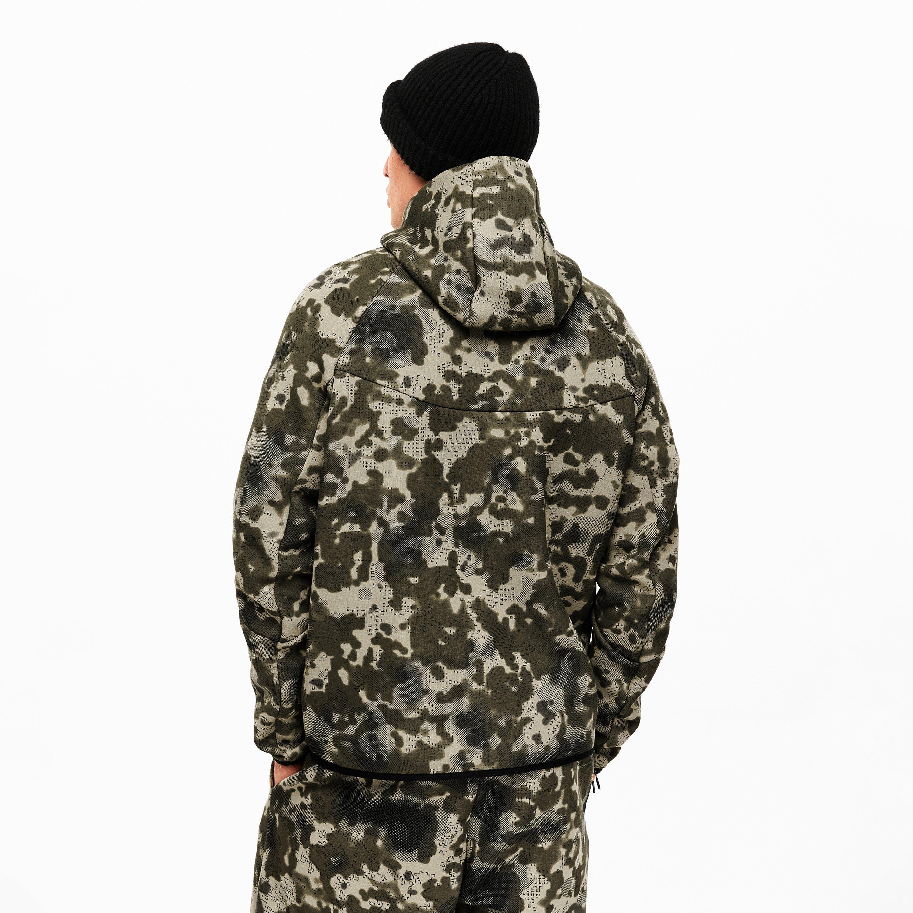 Neut Olive/Blk - Nike - Men's Zip Hoodie - 4