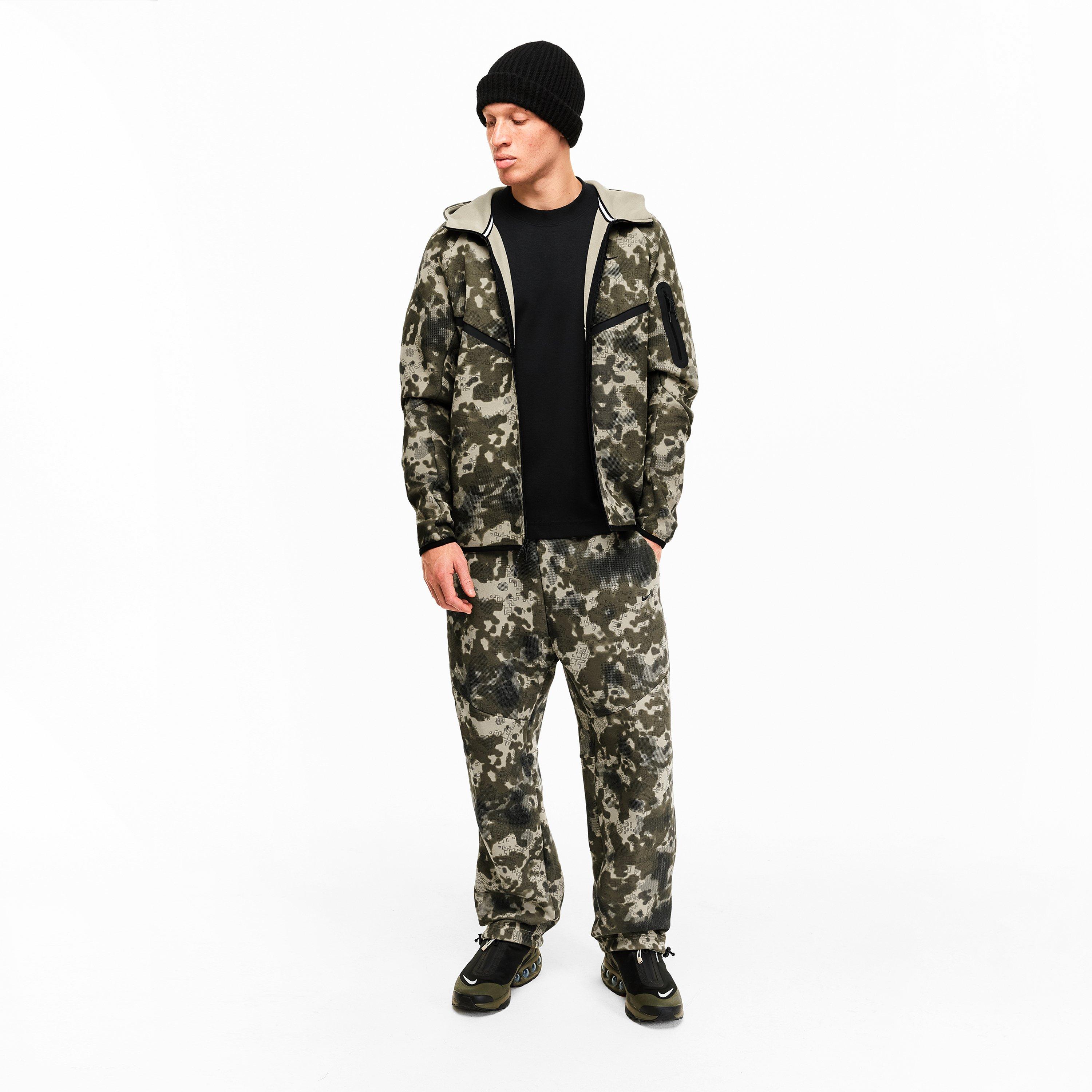 Neut Olive/Blk - Nike - Men's Zip Hoodie - 5