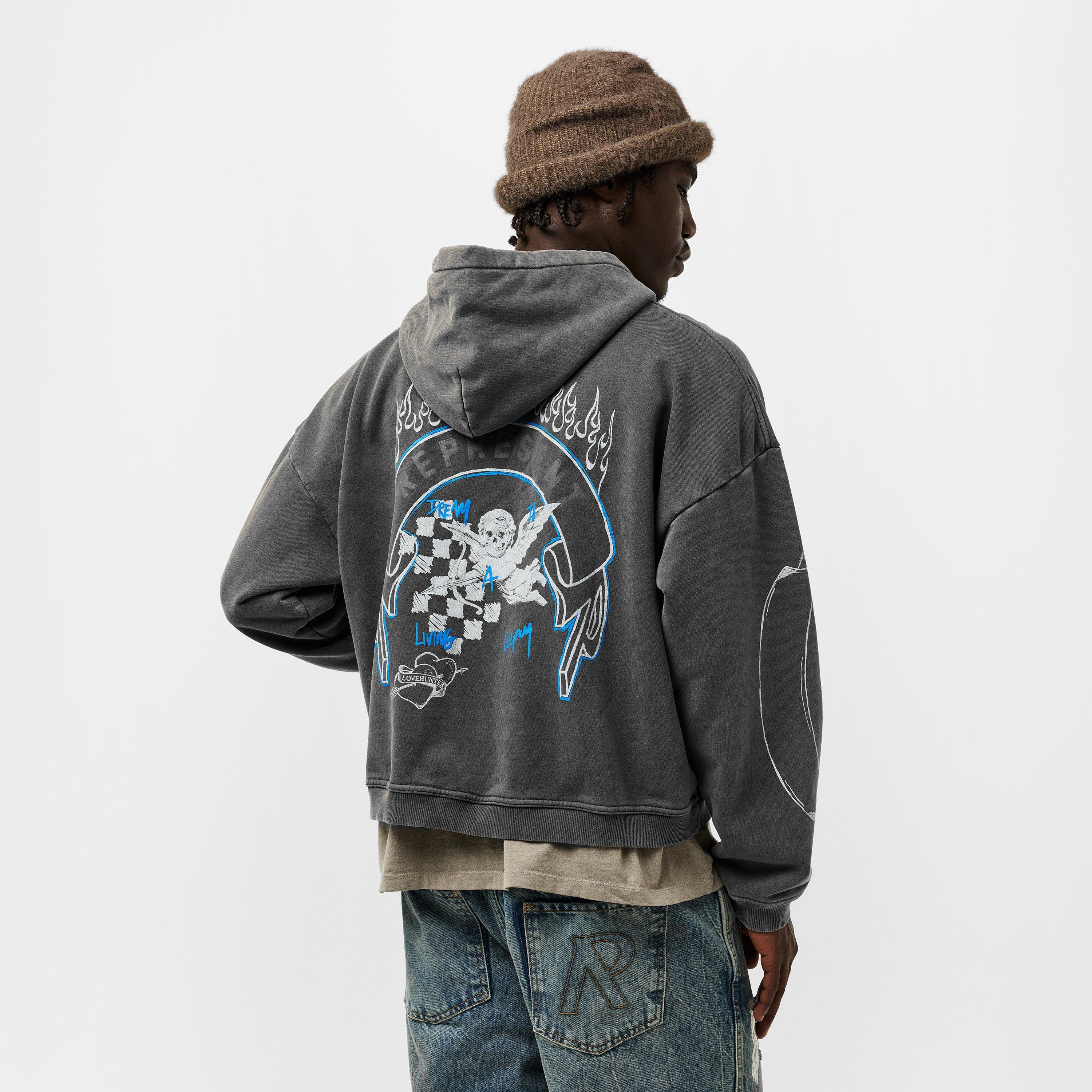 Vintage Grey - Represent - Rep Legacy Zip Hood Sn54 - 4