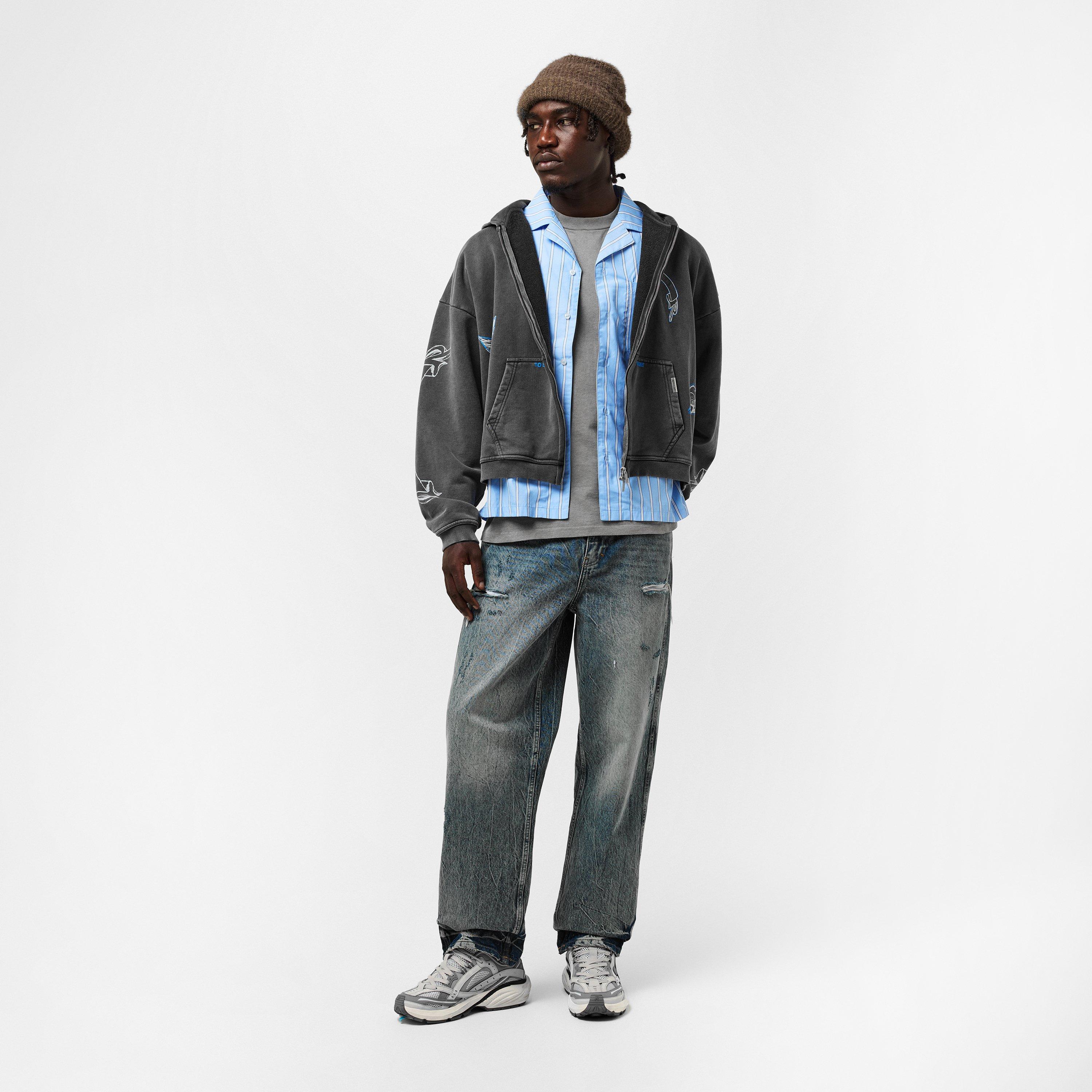 Vintage Grey - Represent - Rep Legacy Zip Hood Sn54 - 6