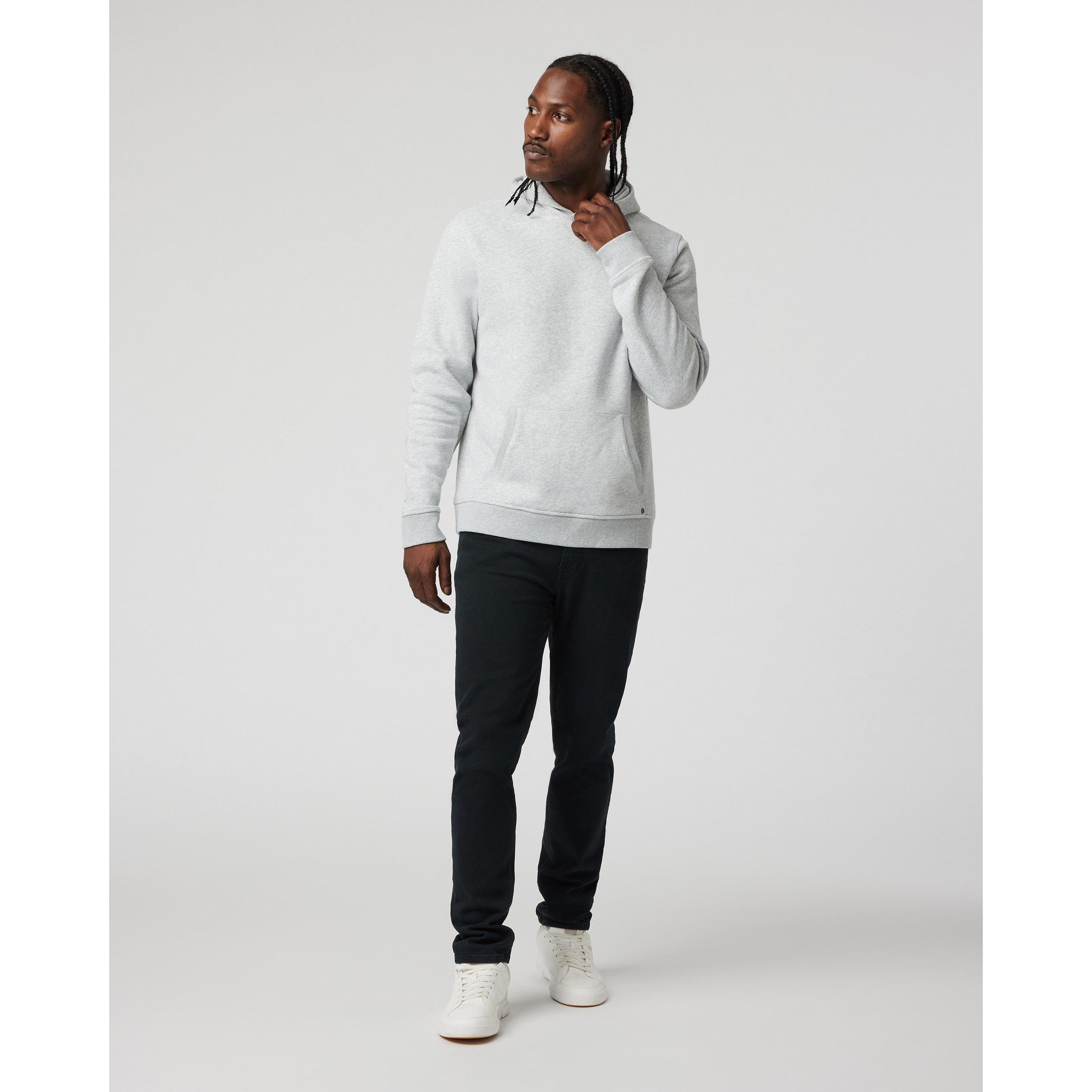 Grey - Vuori - Men's Seaside Moisture Wicking Pull Over Hoodie - 3