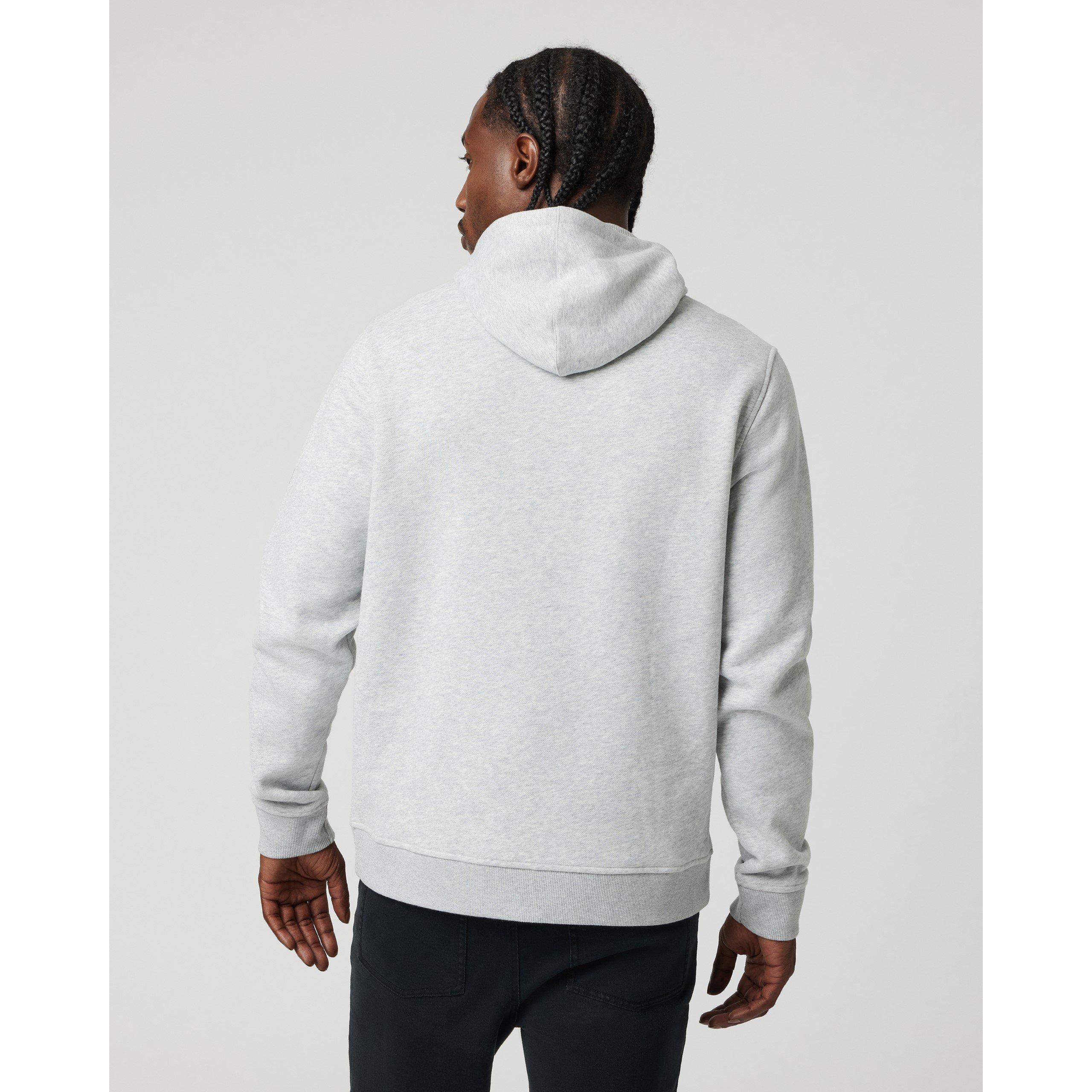 Grey - Vuori - Men's Seaside Moisture Wicking Pull Over Hoodie - 4