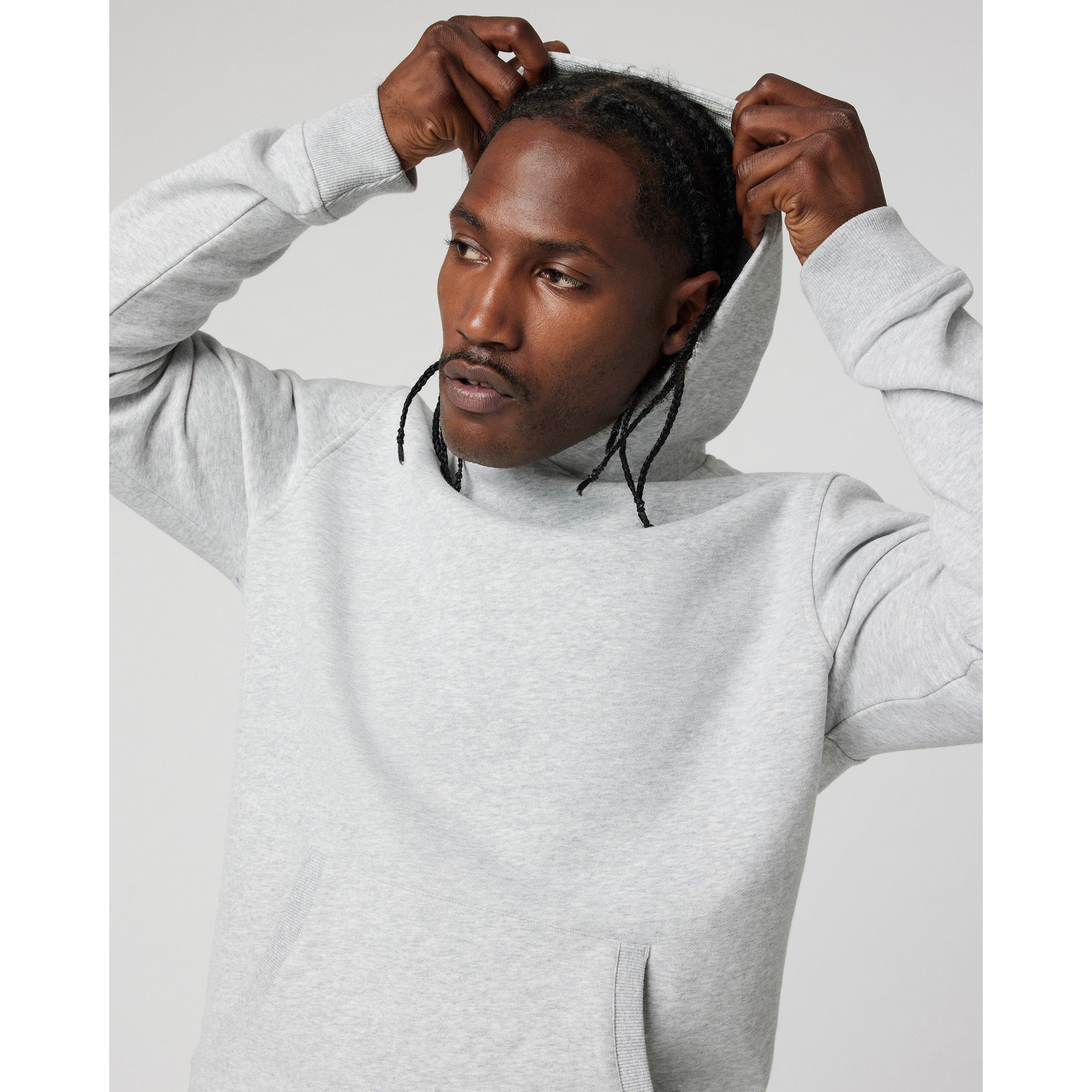 Grey - Vuori - Men's Seaside Moisture Wicking Pull Over Hoodie - 5