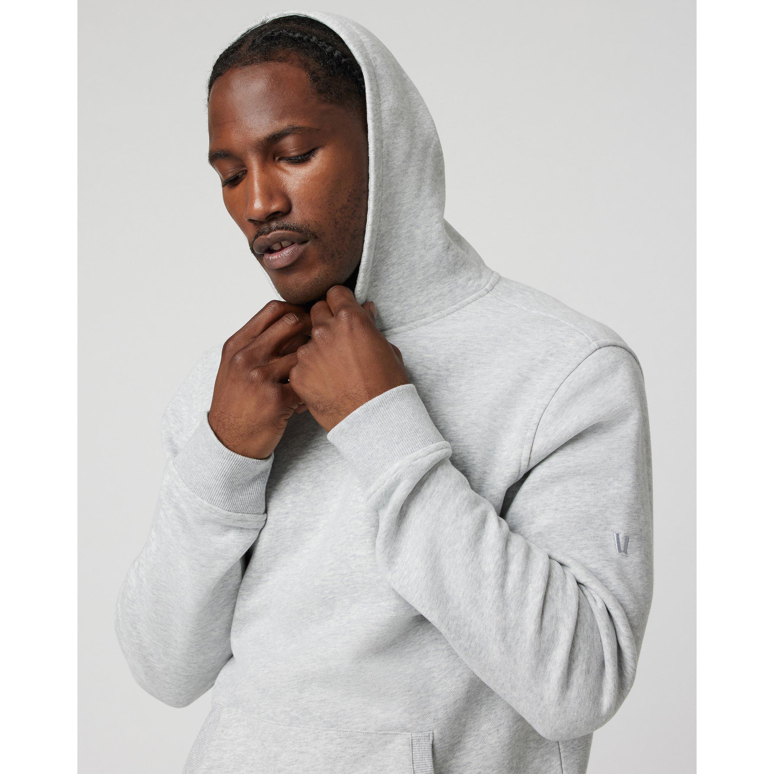 Grey - Vuori - Men's Seaside Moisture Wicking Pull Over Hoodie - 6
