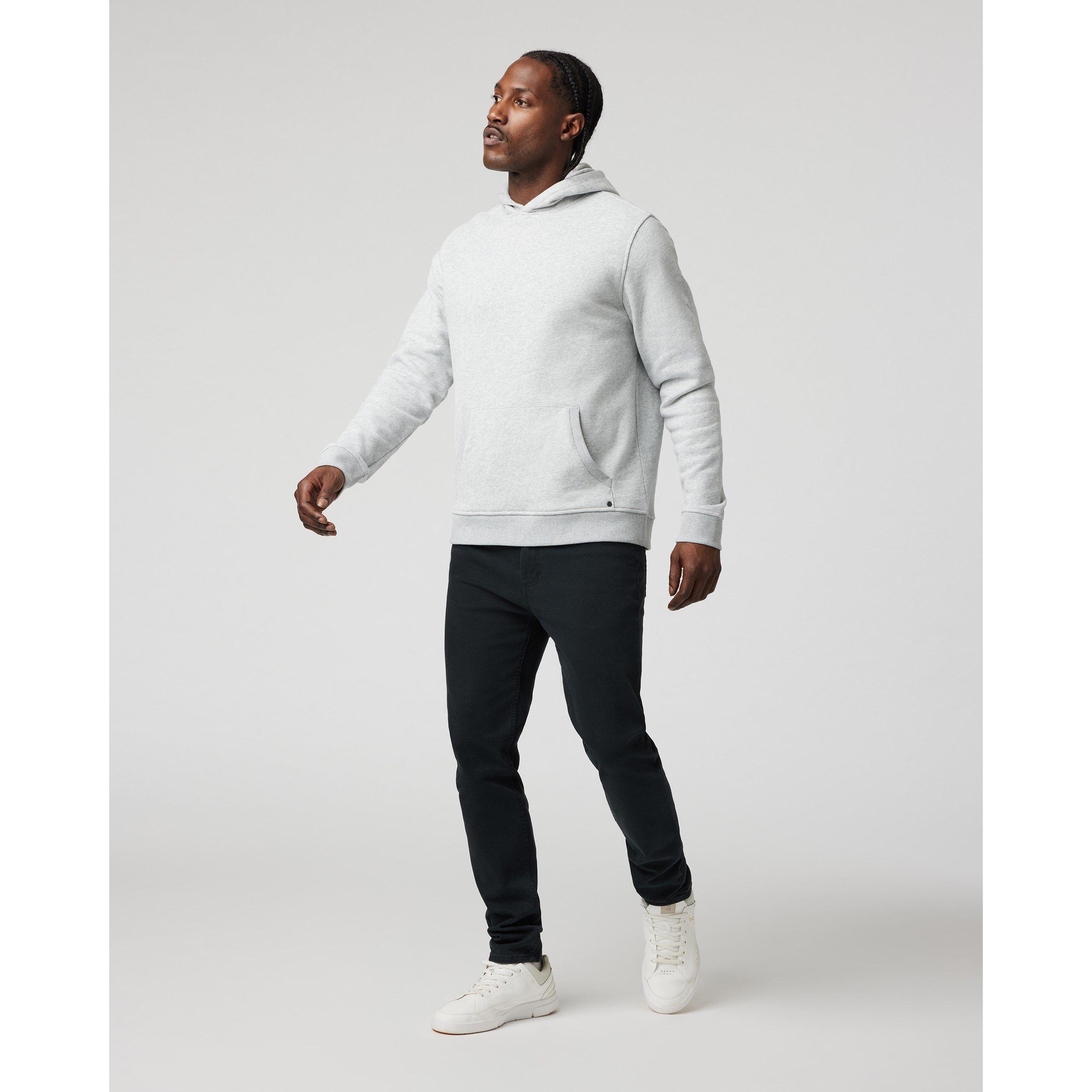 Grey - Vuori - Men's Seaside Moisture Wicking Pull Over Hoodie - 7