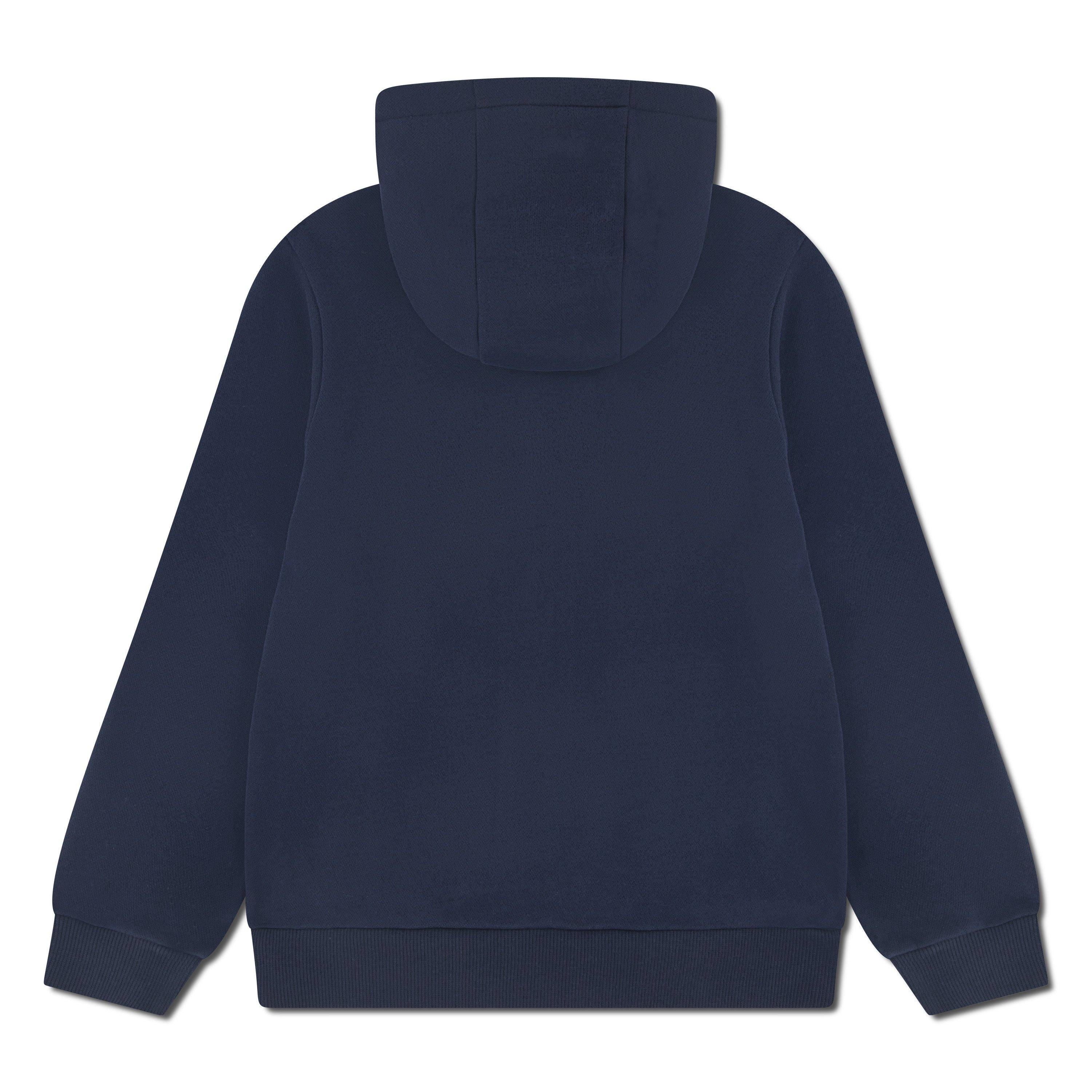 Navy 09 - Lacoste - Boys' Basic Full-Zip Hoodie - 3