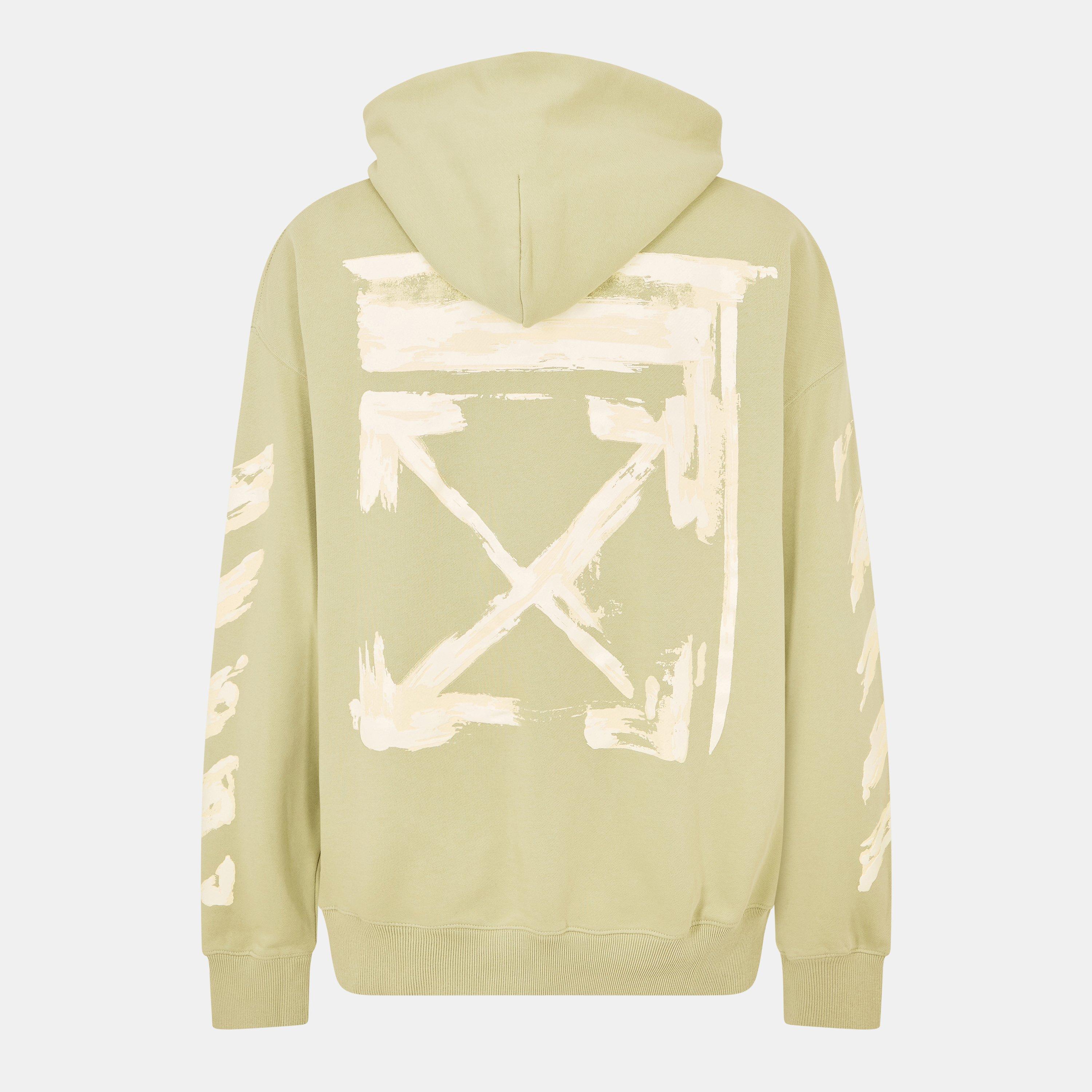 Alfalfa - Off White - Men's Ink Arrow Pullover Hoodie - 2