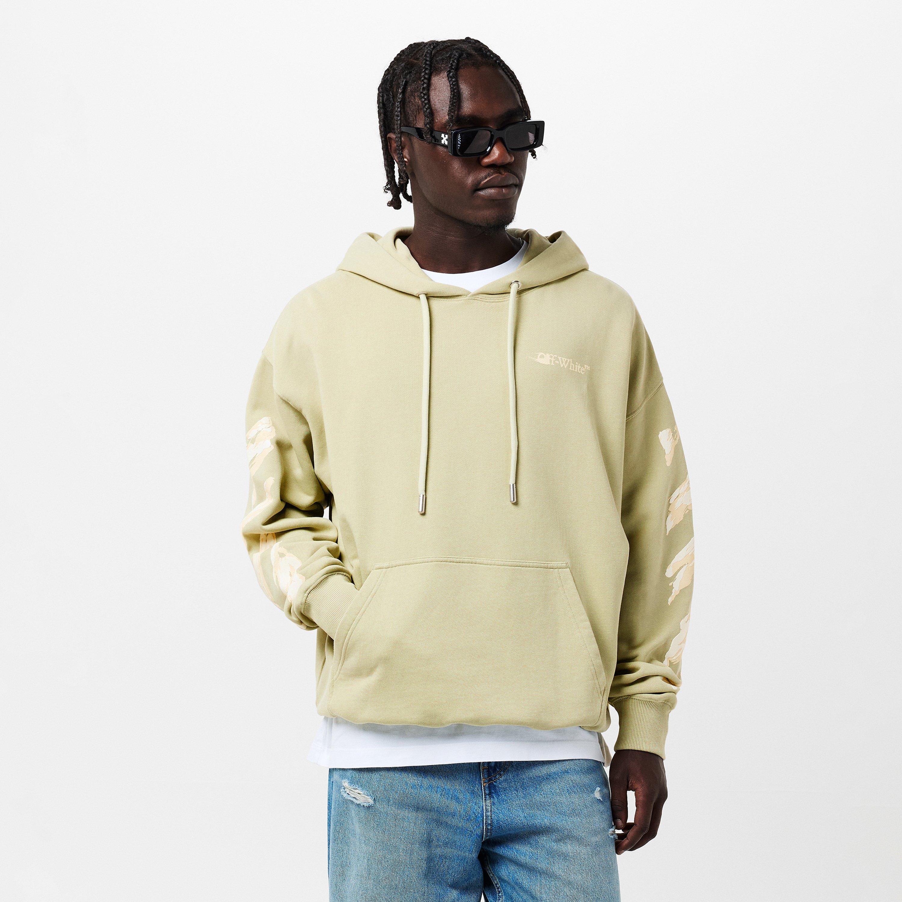 Off White | Men's Ink Arrow Pullover Hoodie | Cruise Fashion