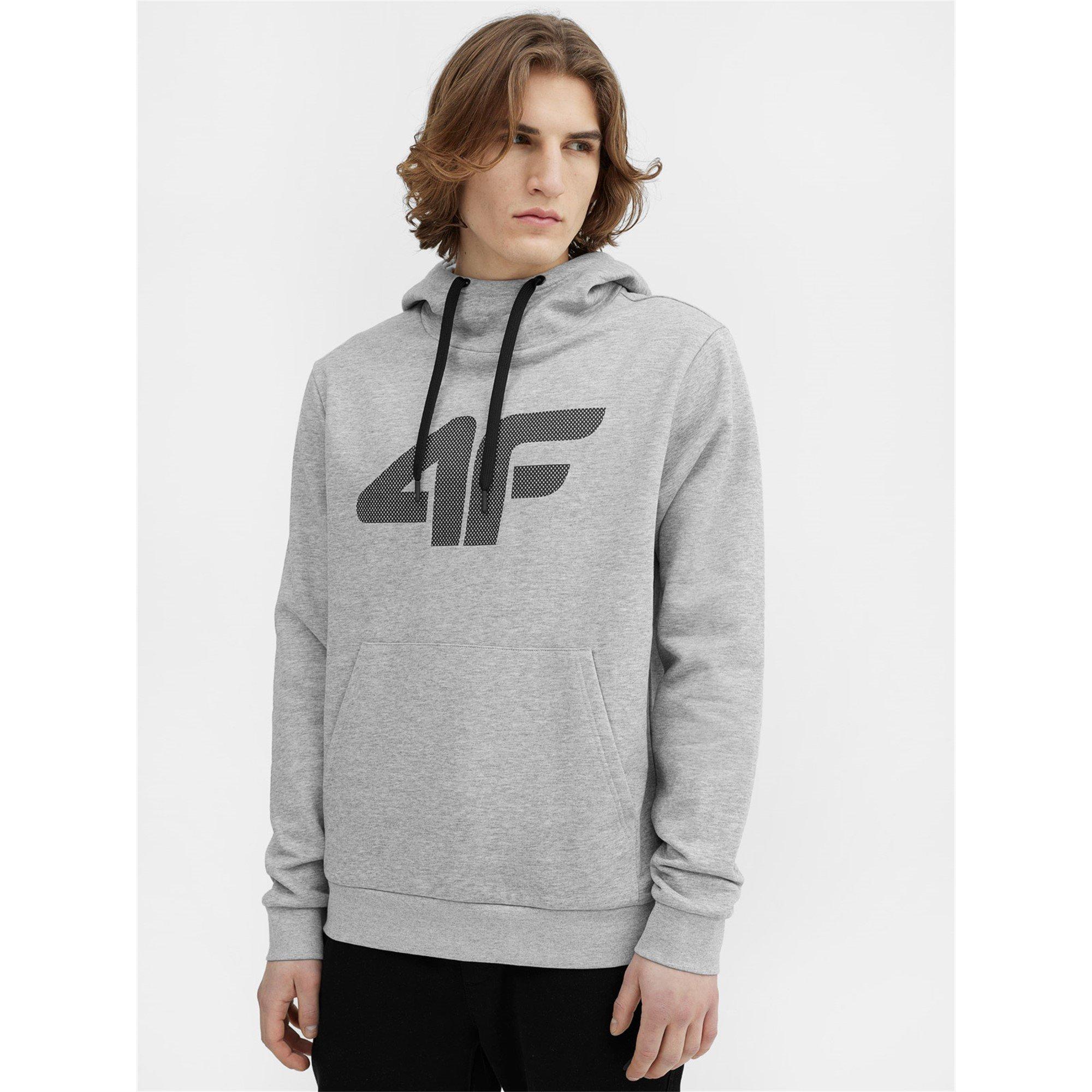 Lysegrå - 4F - OTH Logo Hoodie - 3