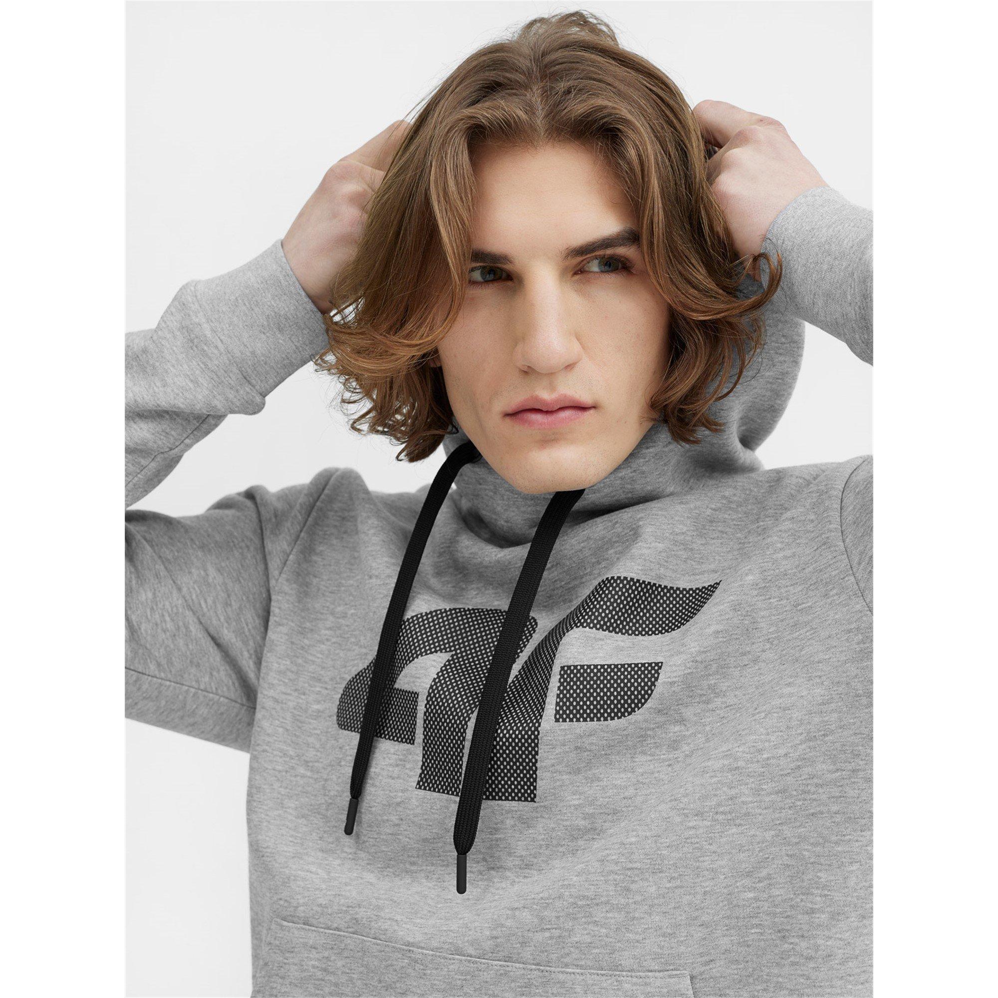 Lysegrå - 4F - OTH Logo Hoodie - 6