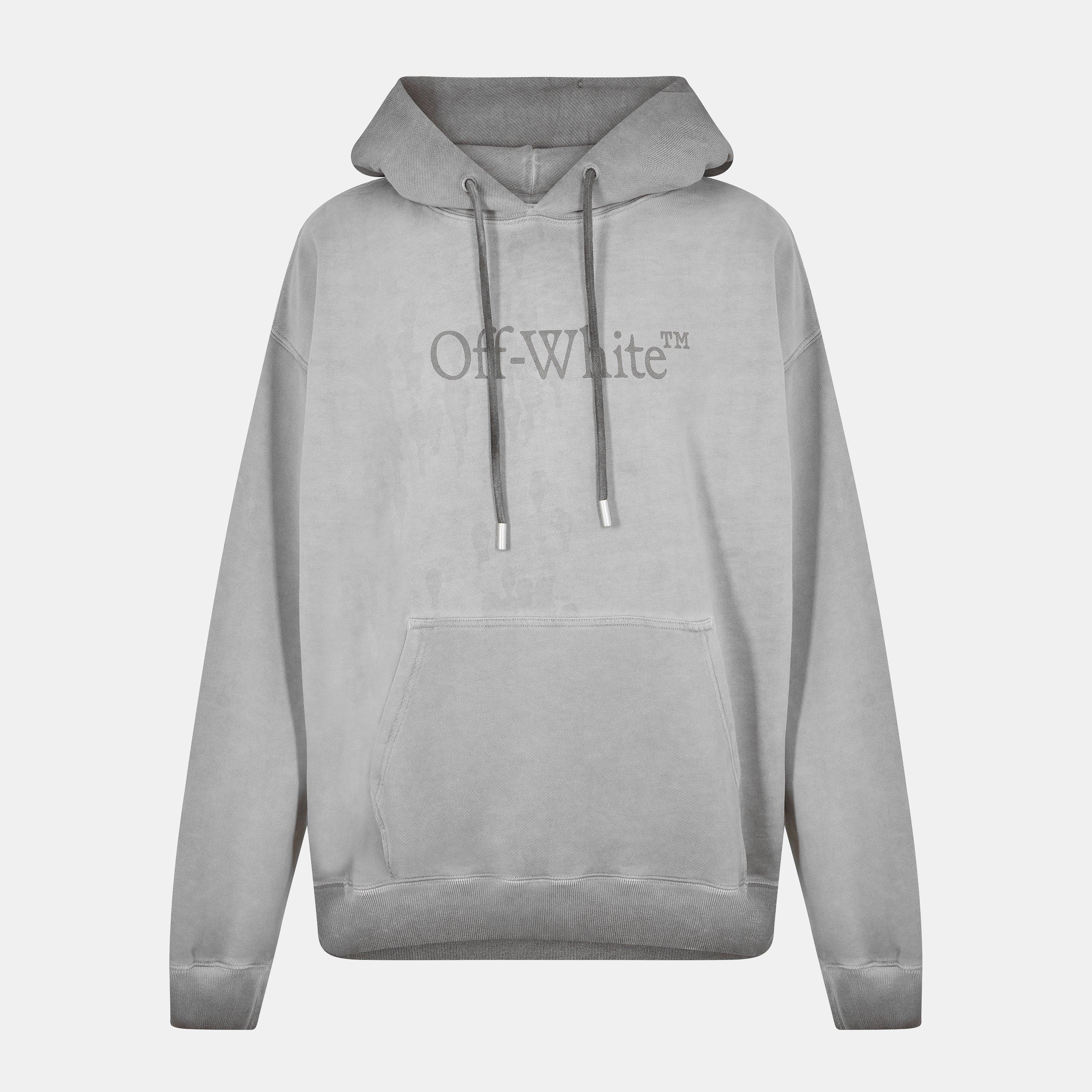 Black - Off White - Men's Laundry Pull Over Hoodie - 1