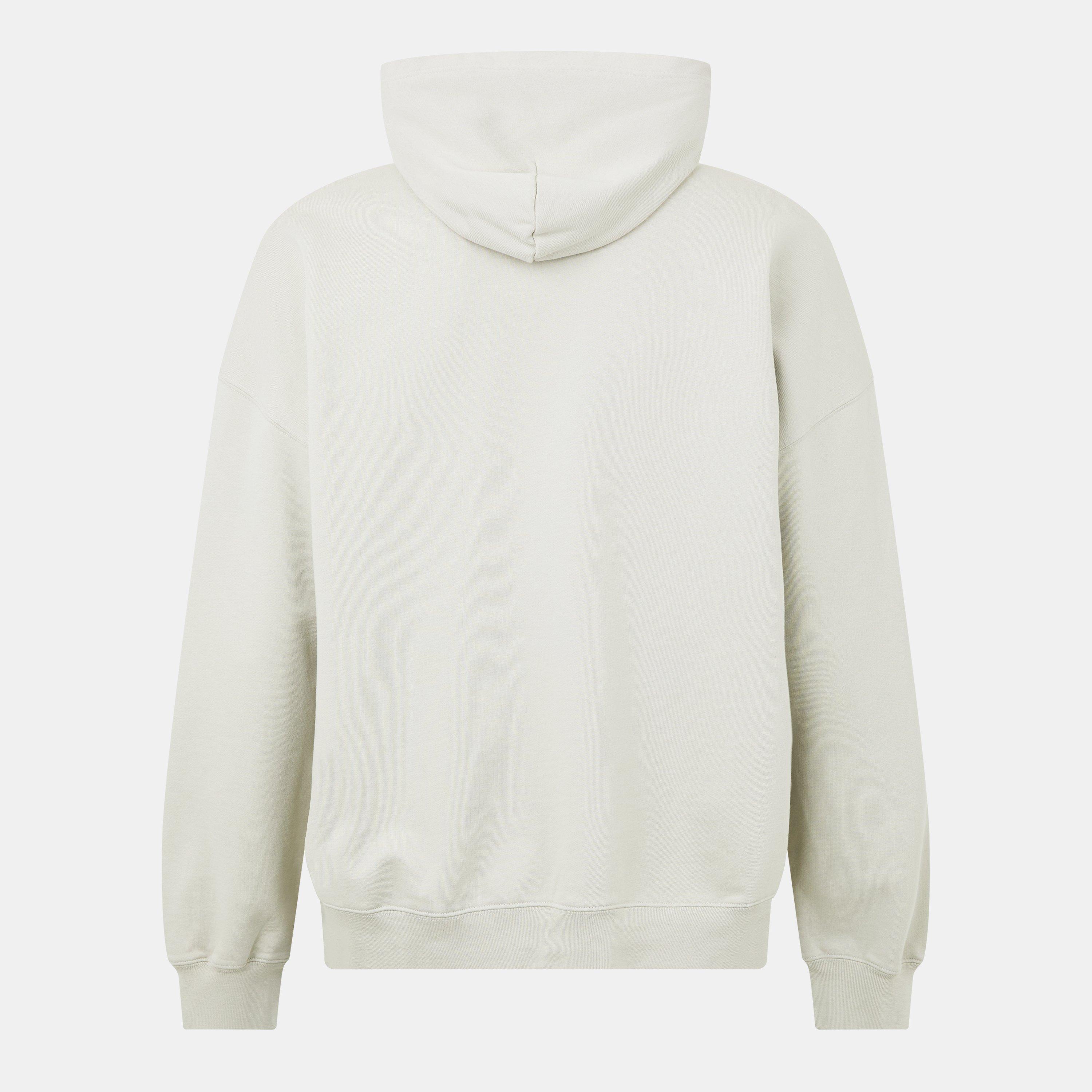 Shell/White - Balenciaga - Men's Over the Head Hoodie - 2