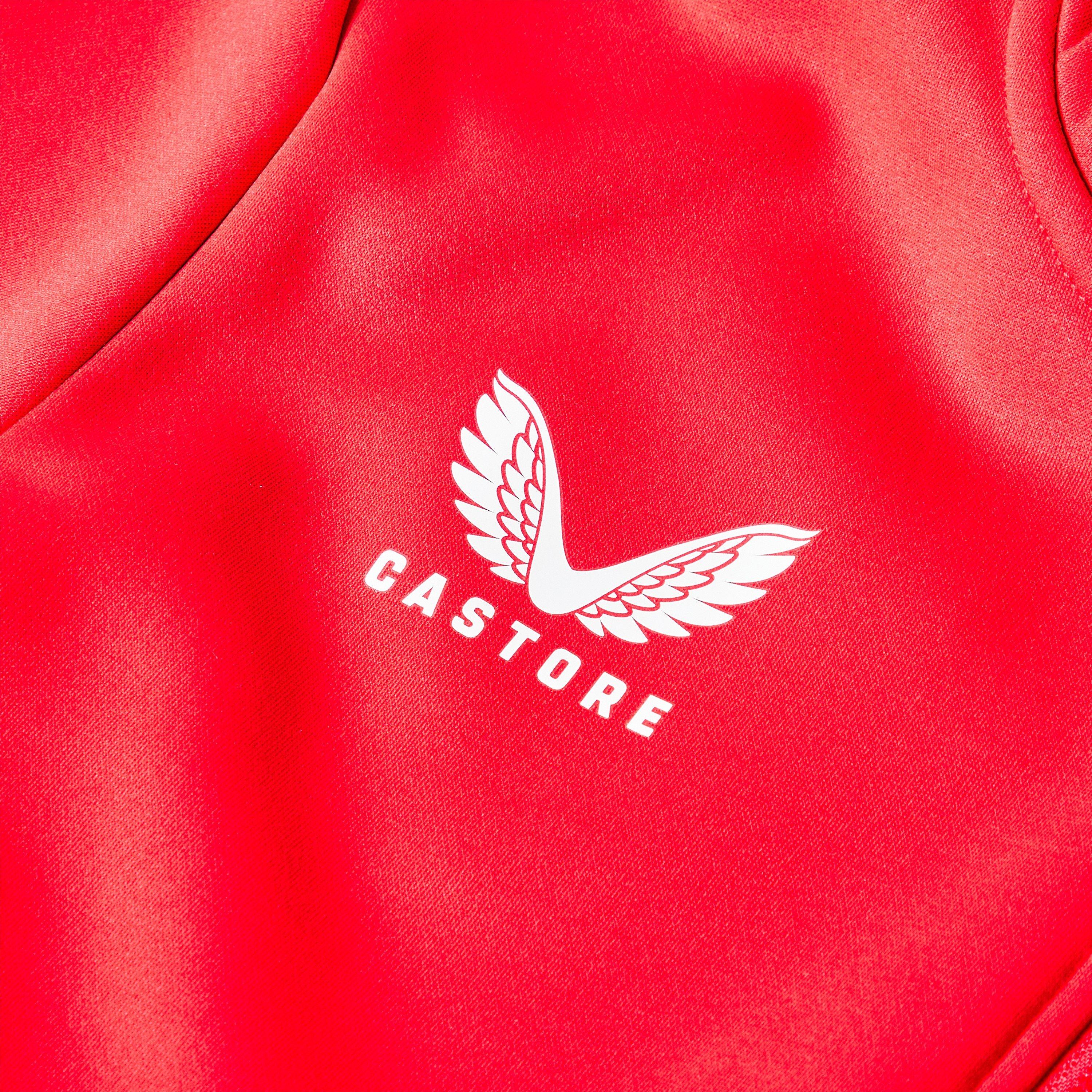 True Red - Castore - Castore Zip Br Hoody Sn99 - 3