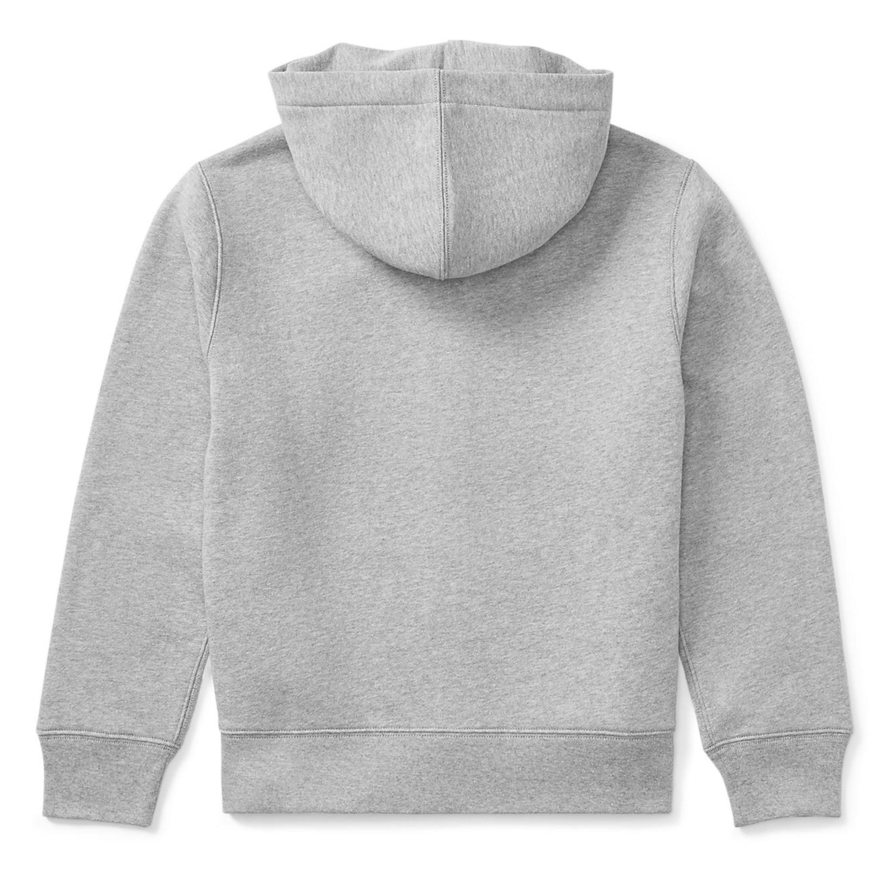  Lt Gry Sprt Ht - Polo Ralph Lauren - Boys' Full-Zip Hoodie - 2