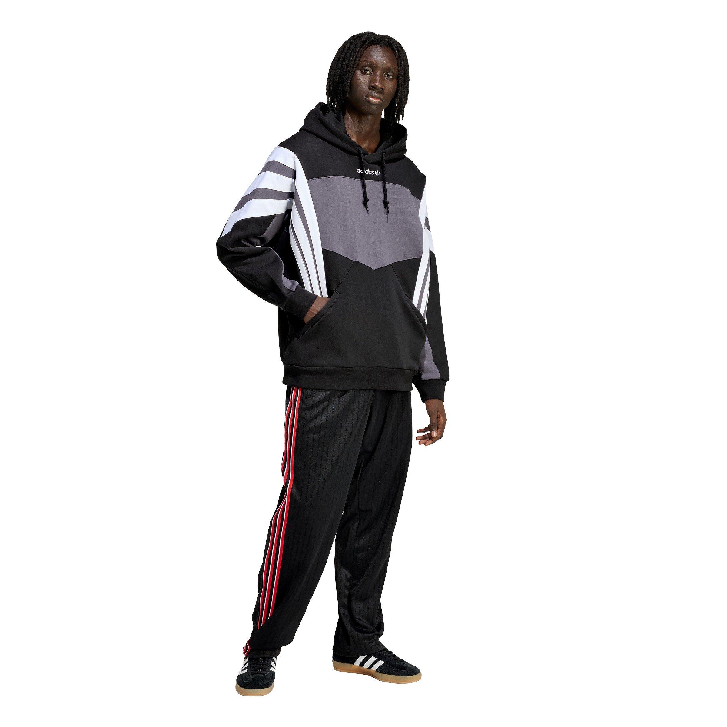 Black - adidas Originals - Men's Santiago Pull Over Hoodie - 6