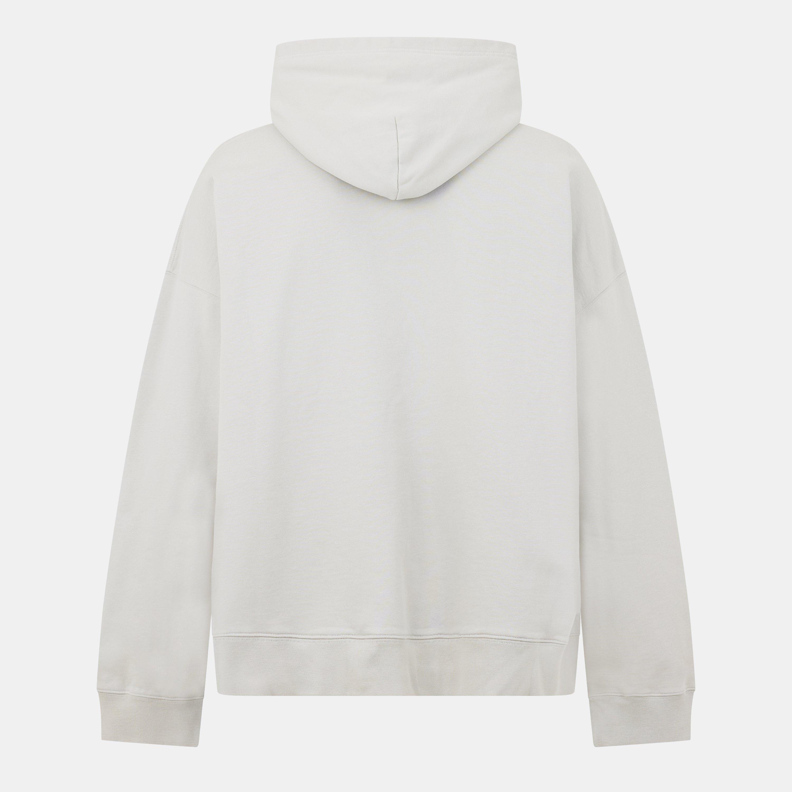 Shell/White - Balenciaga - Men's Over the Head Hoodie - 2