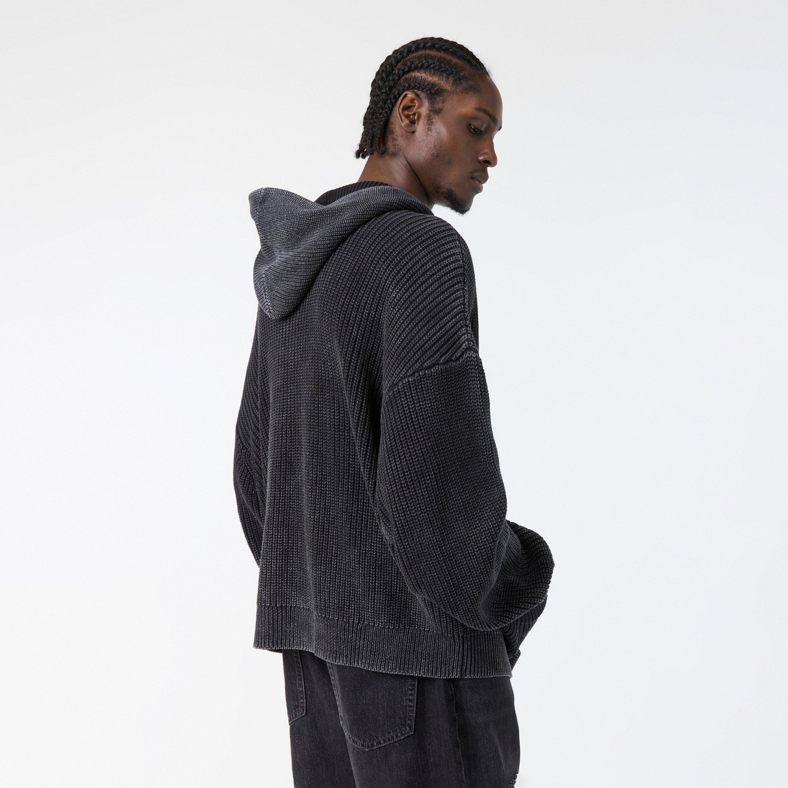 Jet Black - Represent - Men's Zip Hoodie - 4