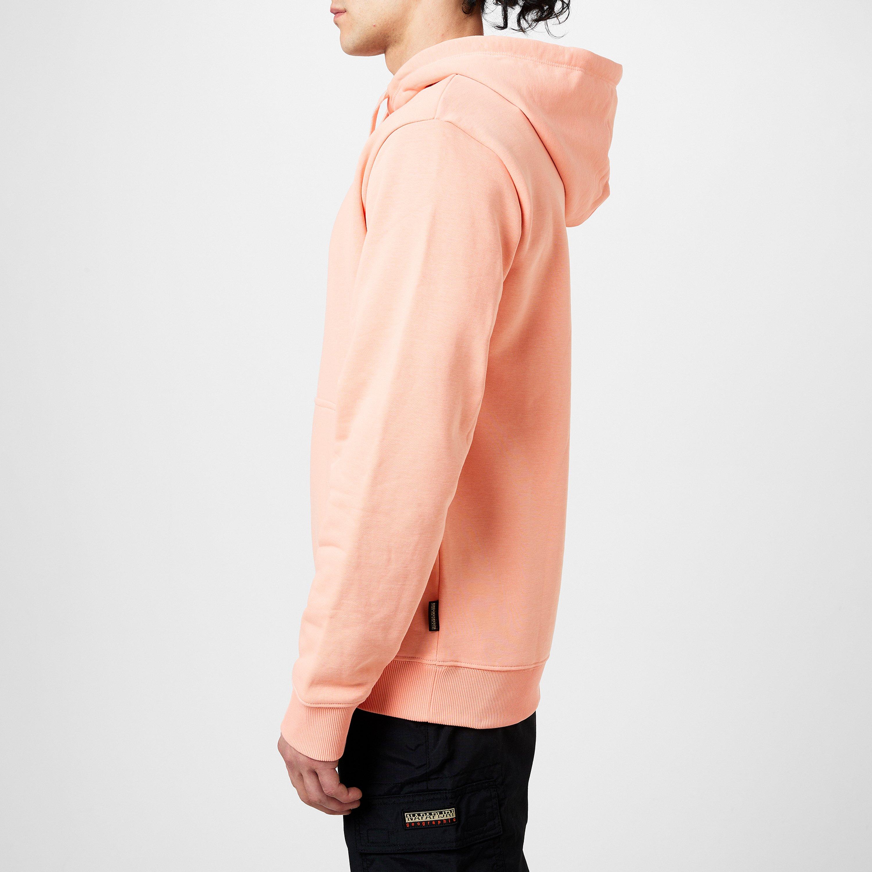 Salmon Pink - Napapijri - Box Logo Hoodie - 2