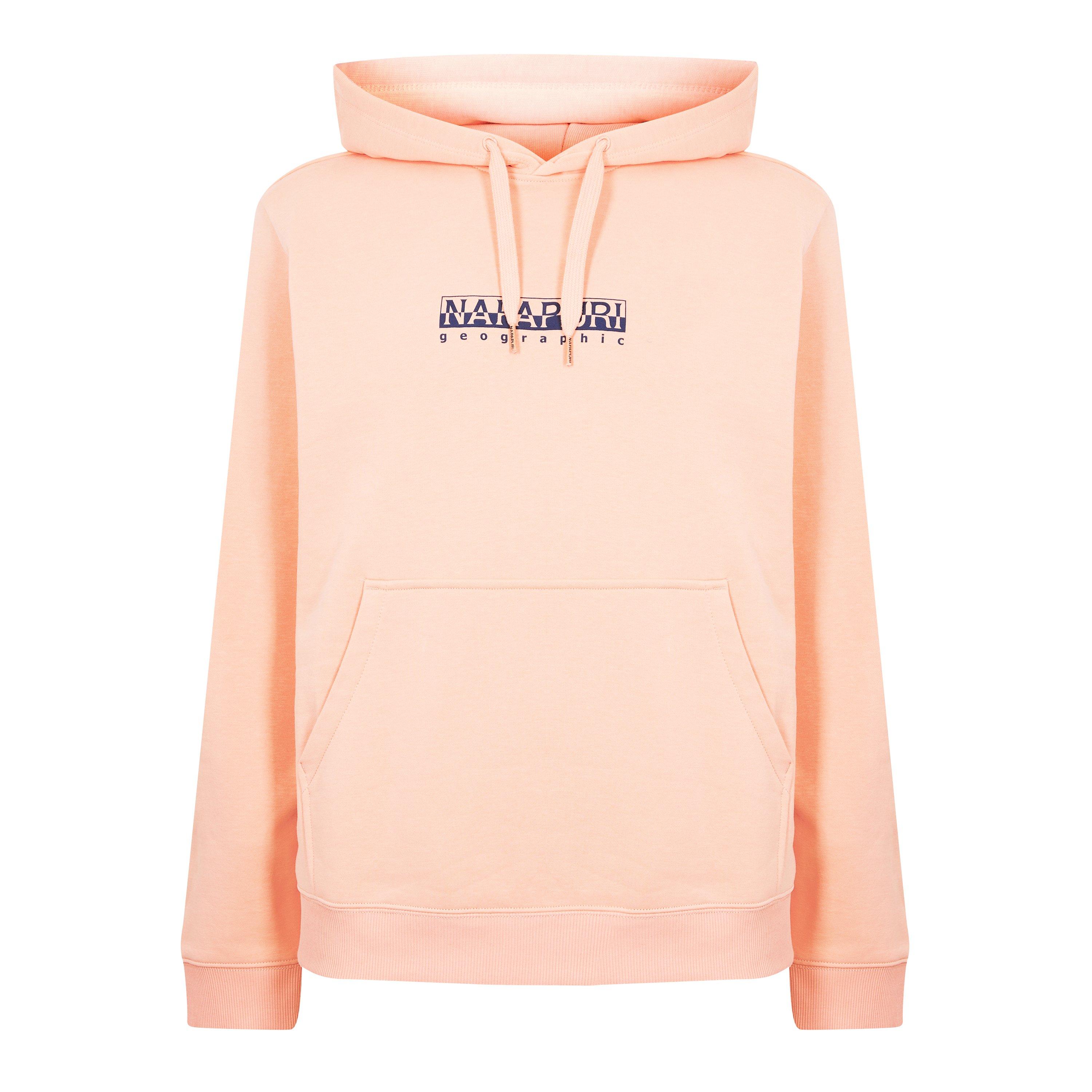 Salmon Pink - Napapijri - Box Logo Hoodie - 5