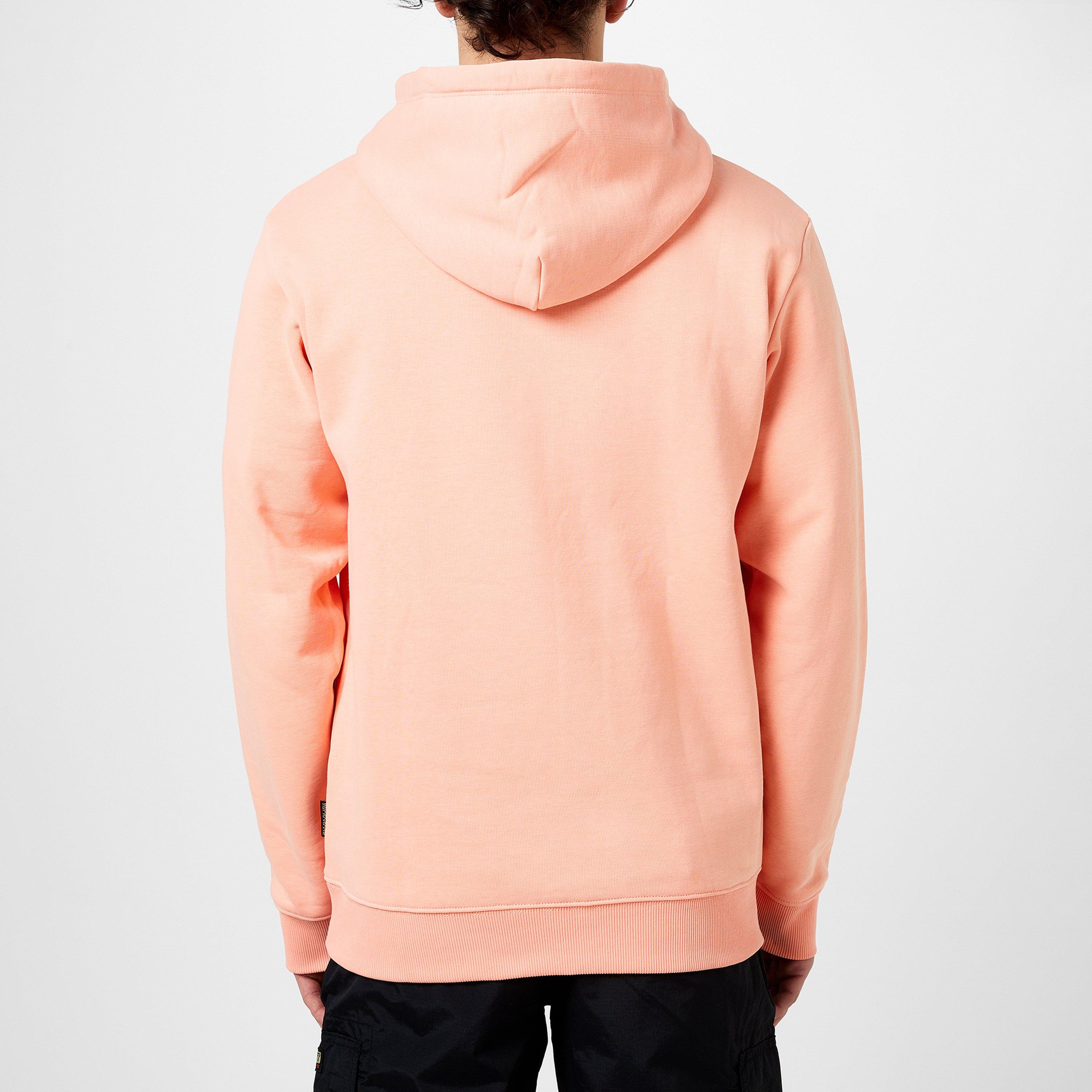 Salmon Pink - Napapijri - Box Logo Hoodie - 3