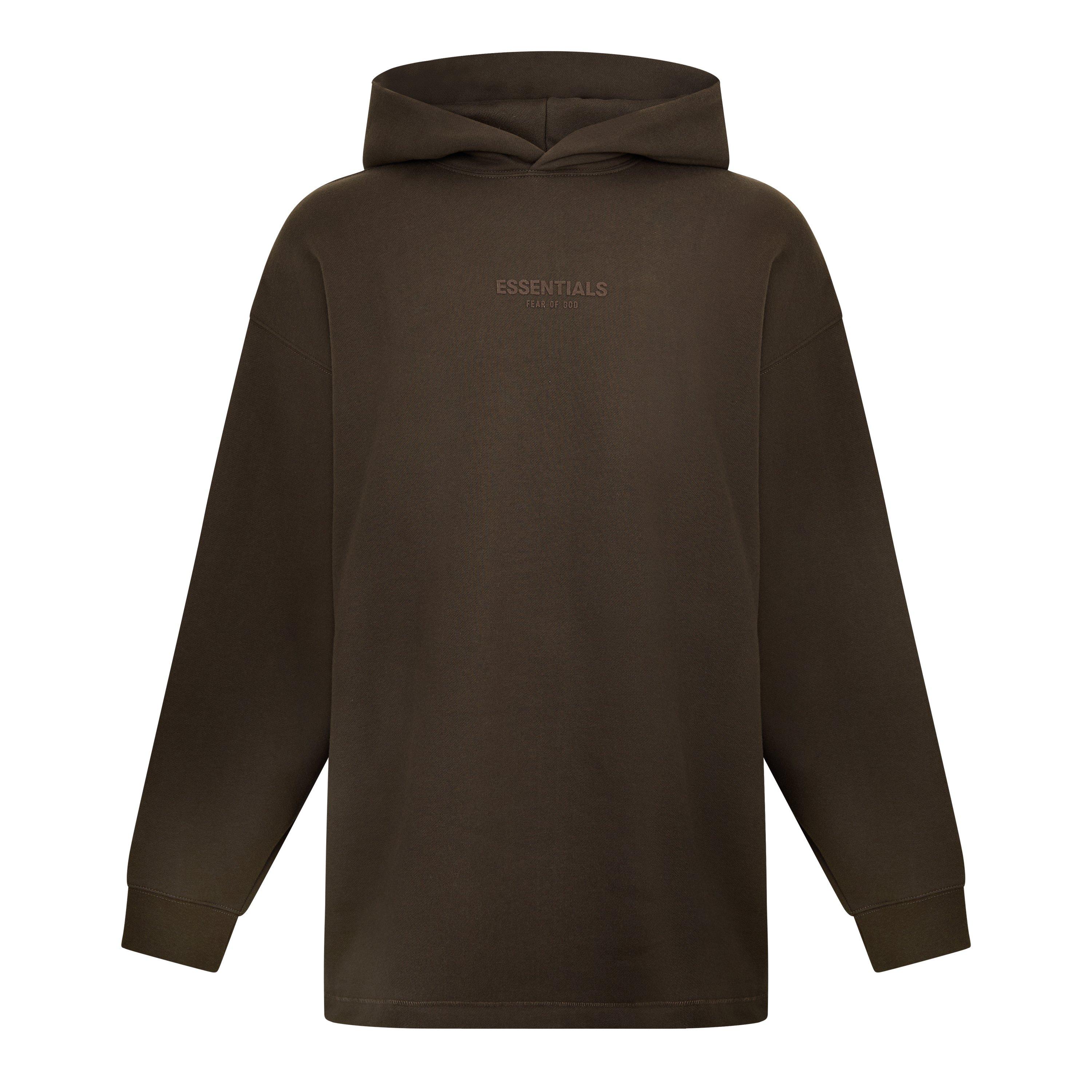 Off Black - Fear Of God Essentials - Unisex Adults Relaxed Overhead Hoodie - 1