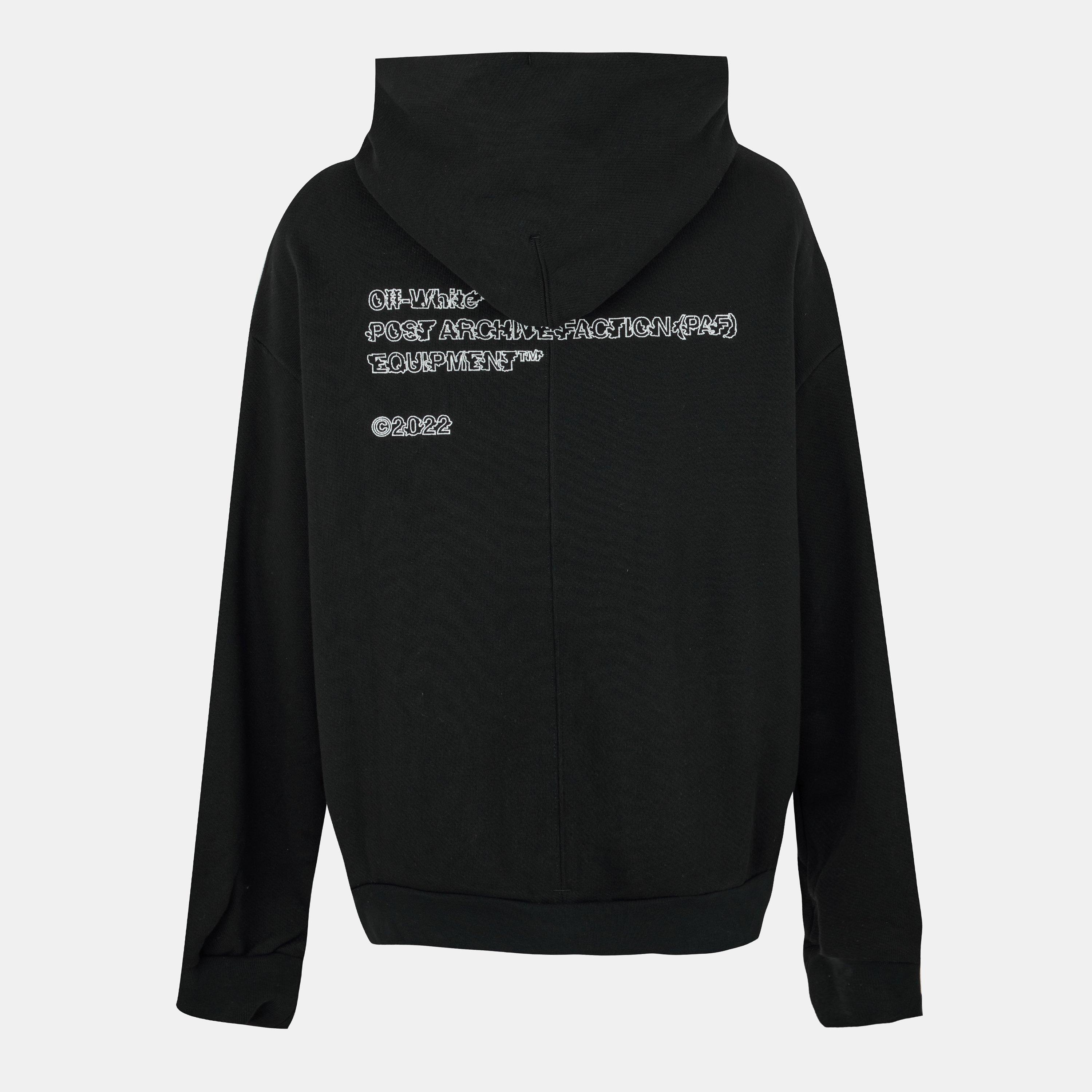 Nero - Off White - Men's Hoodie - 2