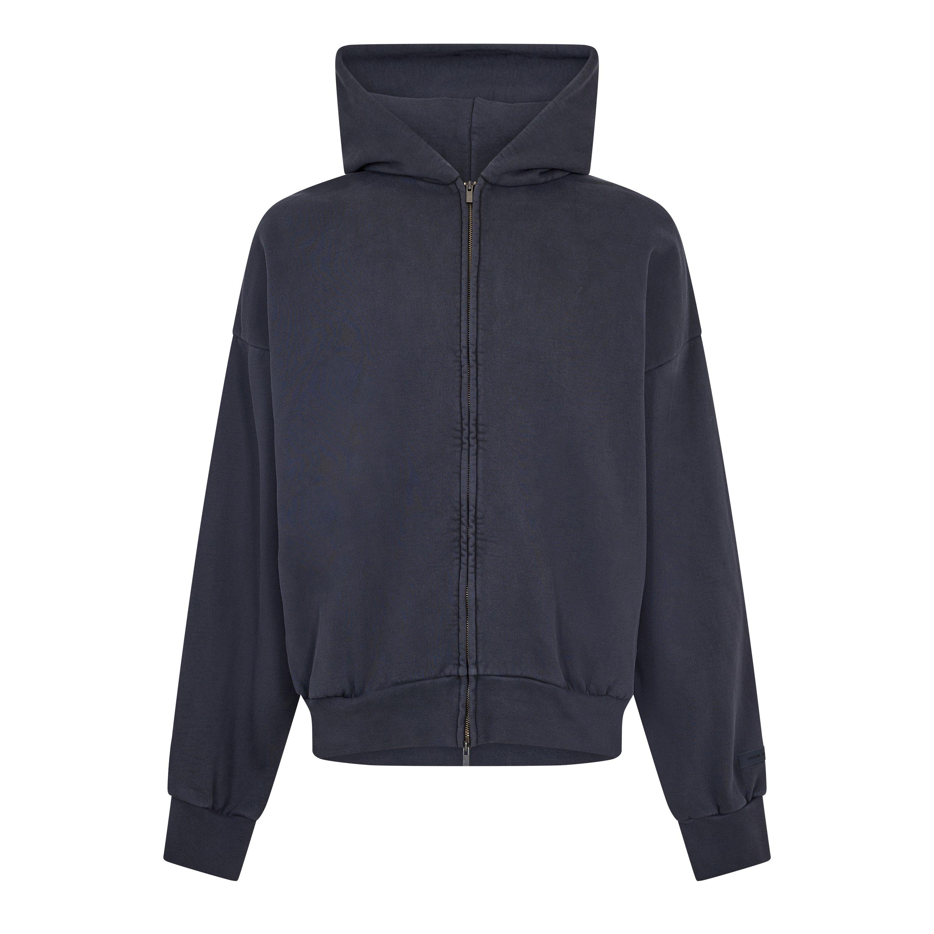 Vintage Black - Fear Of God Essentials - FGE Script Zip Sn62 - 1