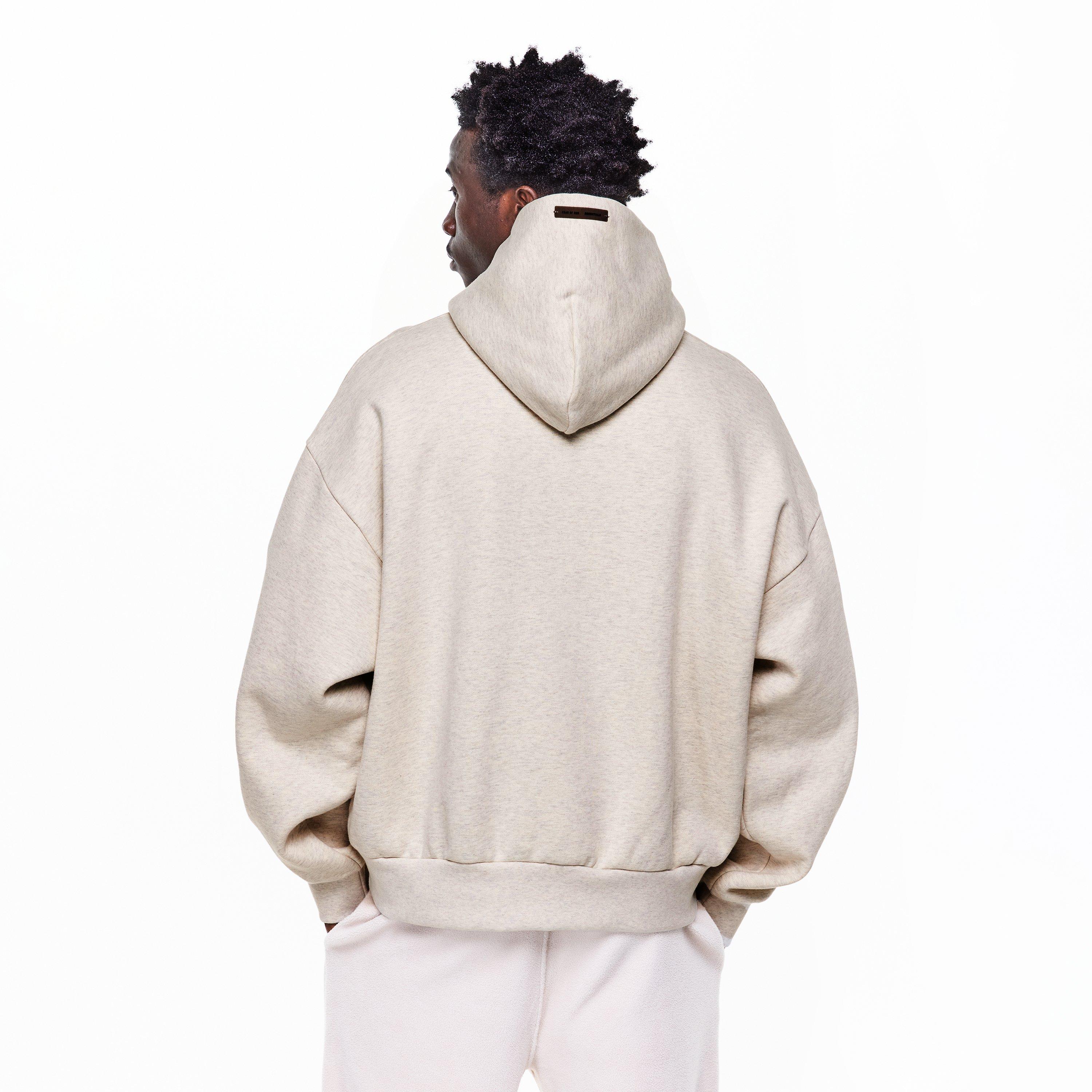 Oatmeal Heath - Fear Of God Essentials - Men's Overhead Hoodie - 4