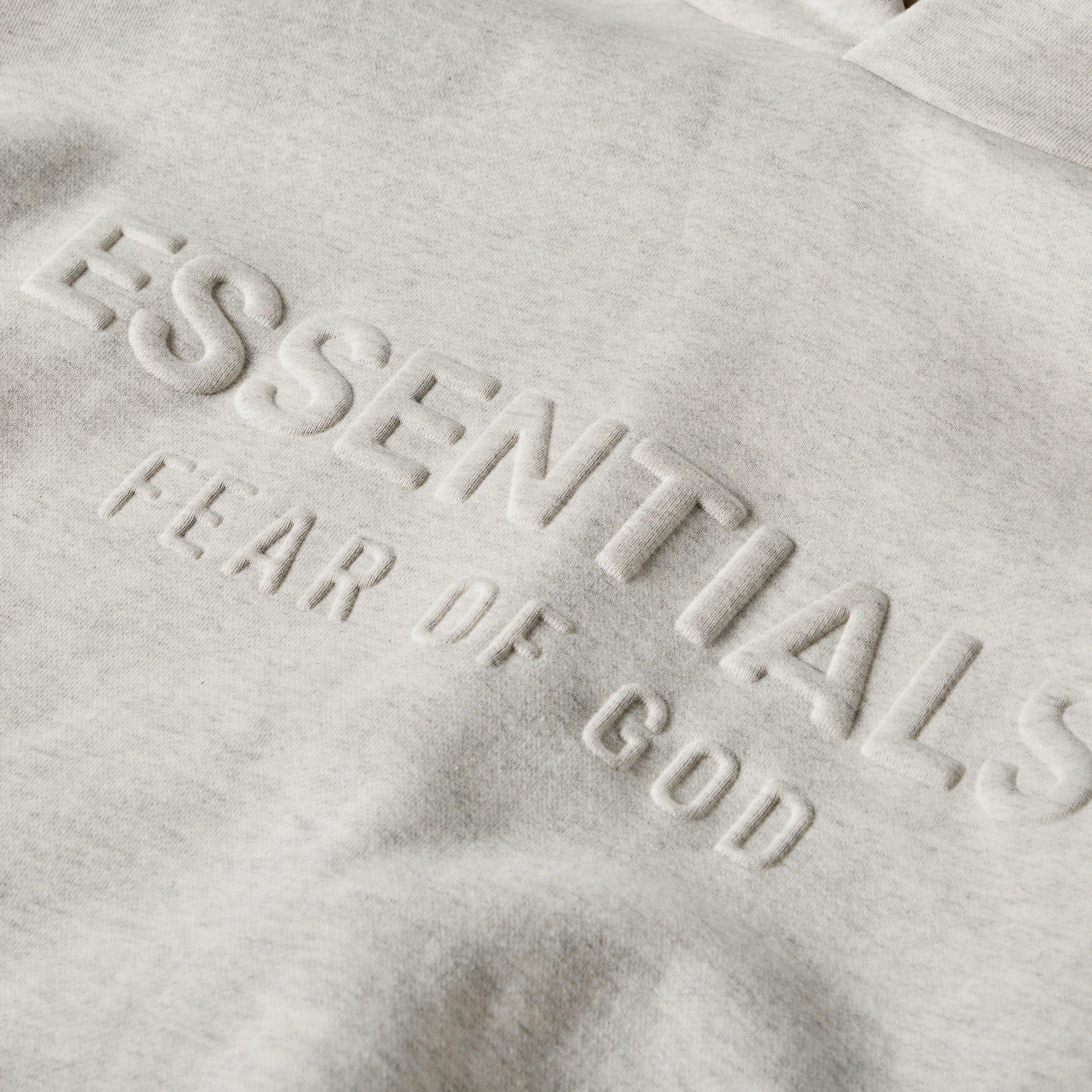 Oatmeal Heath - Fear Of God Essentials - Men's Overhead Hoodie - 5