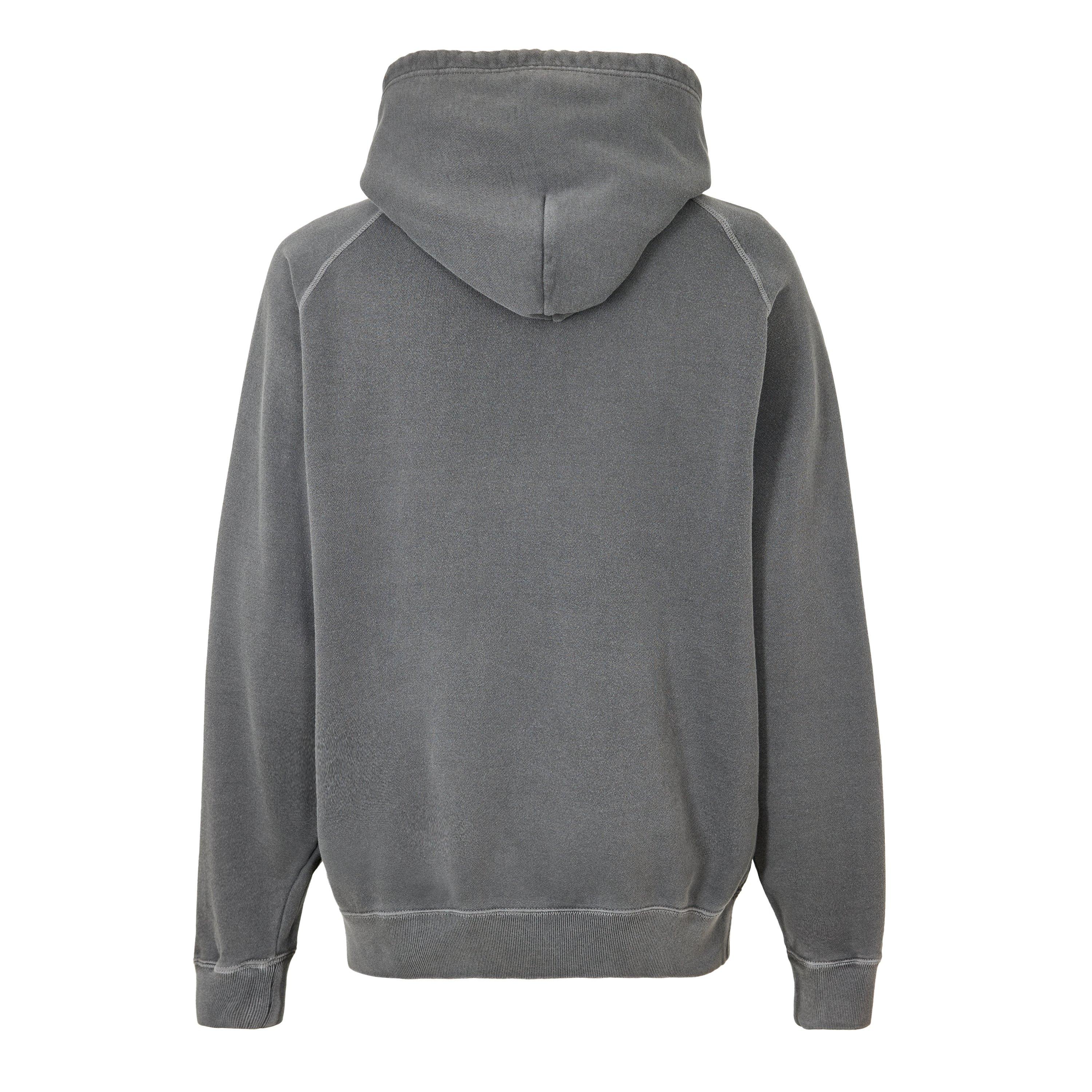 Black - Neighborhood - Men's Pigment Dye Over the Head Hoodie - 2
