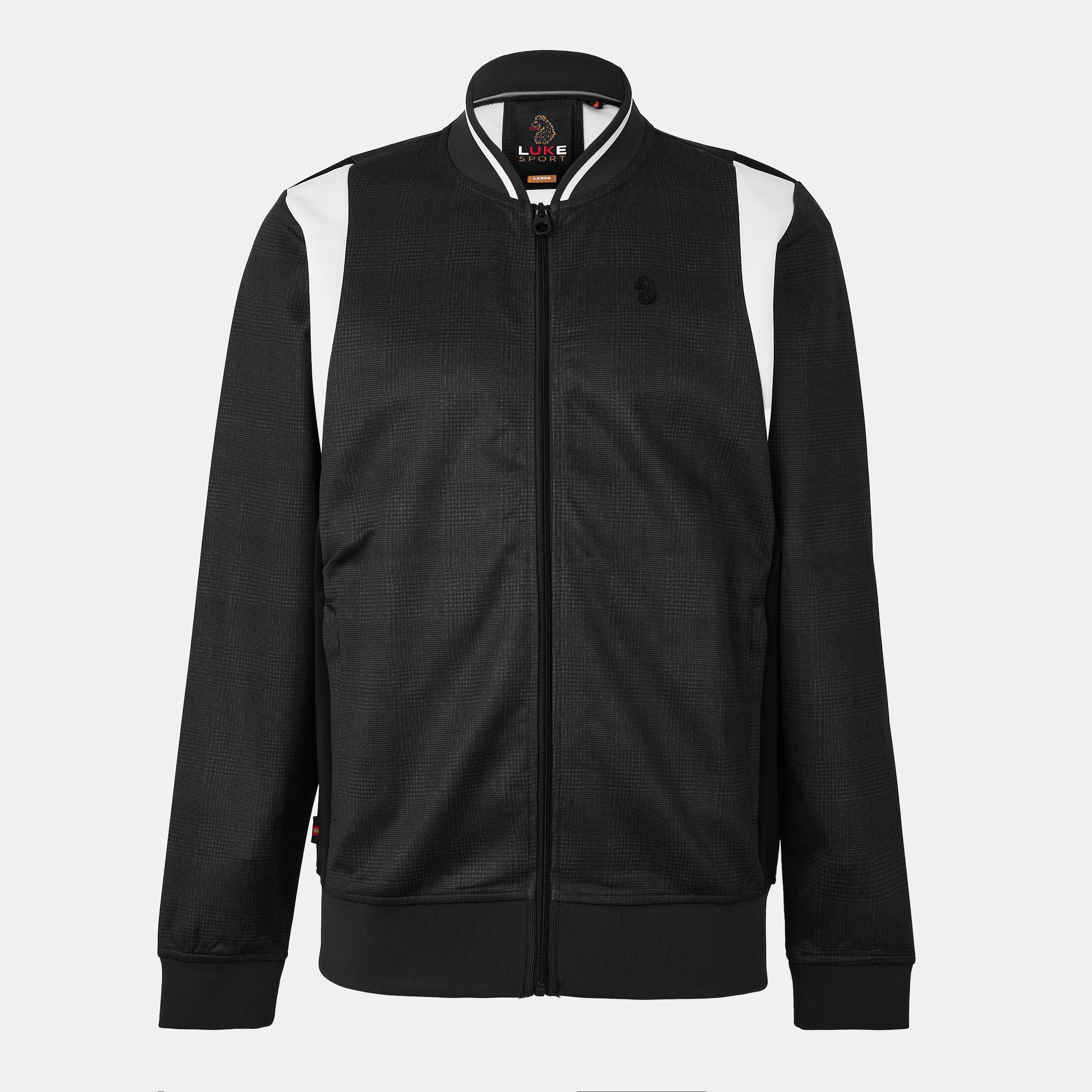 Charcoal - Luke - Men's Block Hoodie - 1