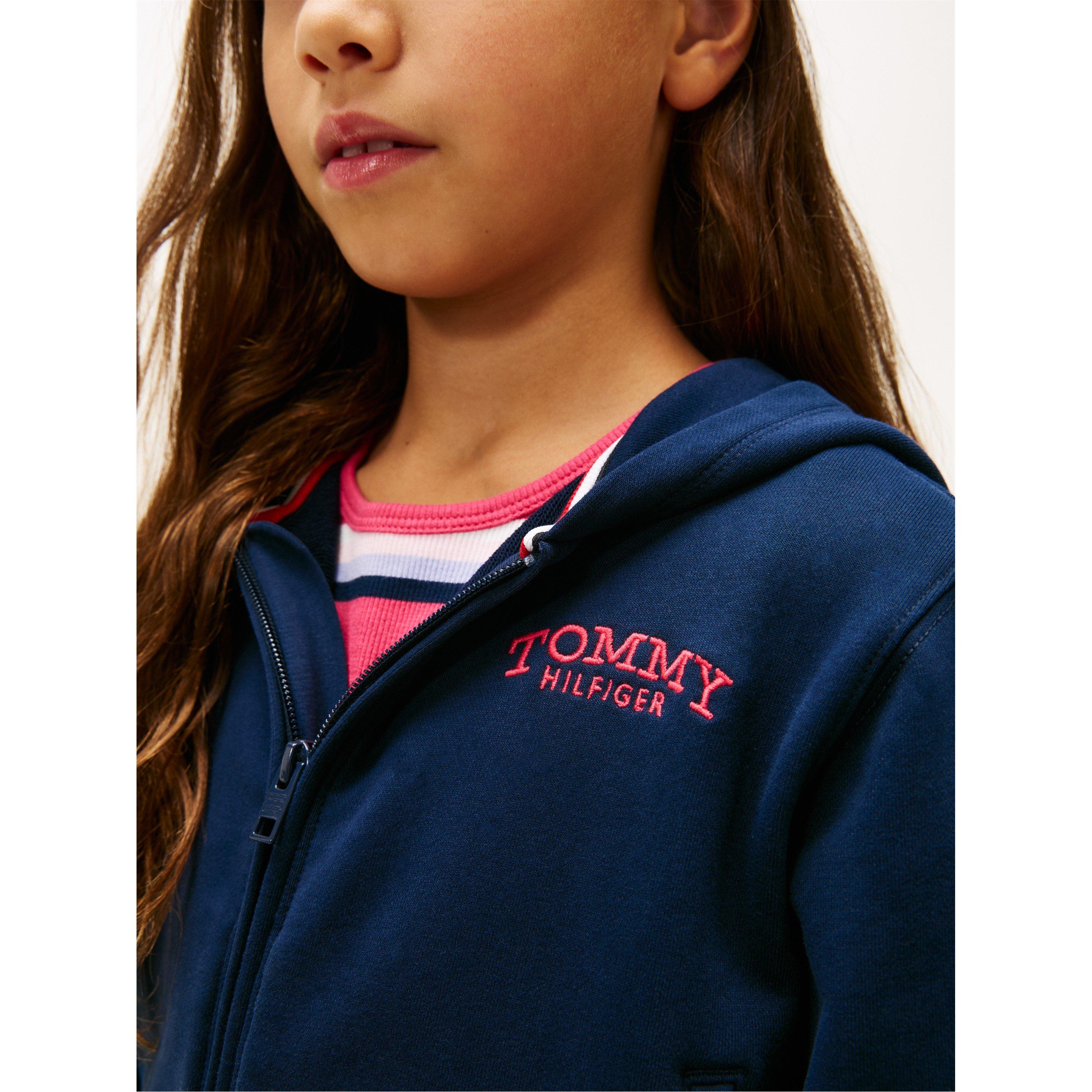 Night Navy C1G - Tommy Hilfiger - Tommy Zip Hoodie Jn61 - 3