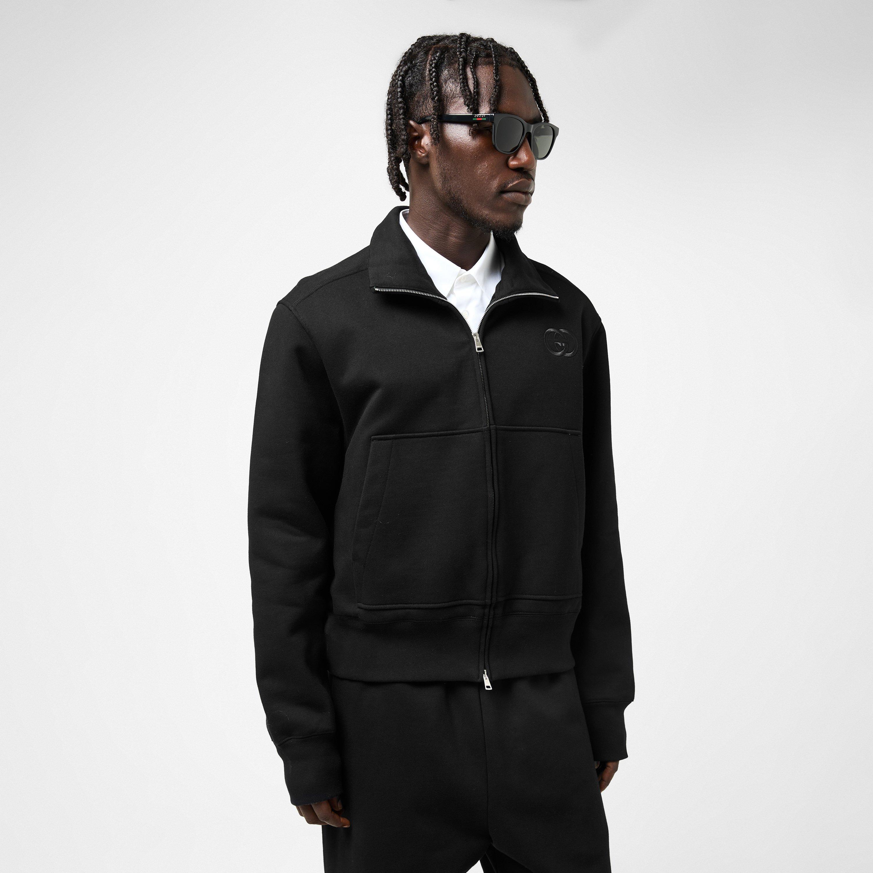 Black - Gucci - Men's Zip Hoodie - 3