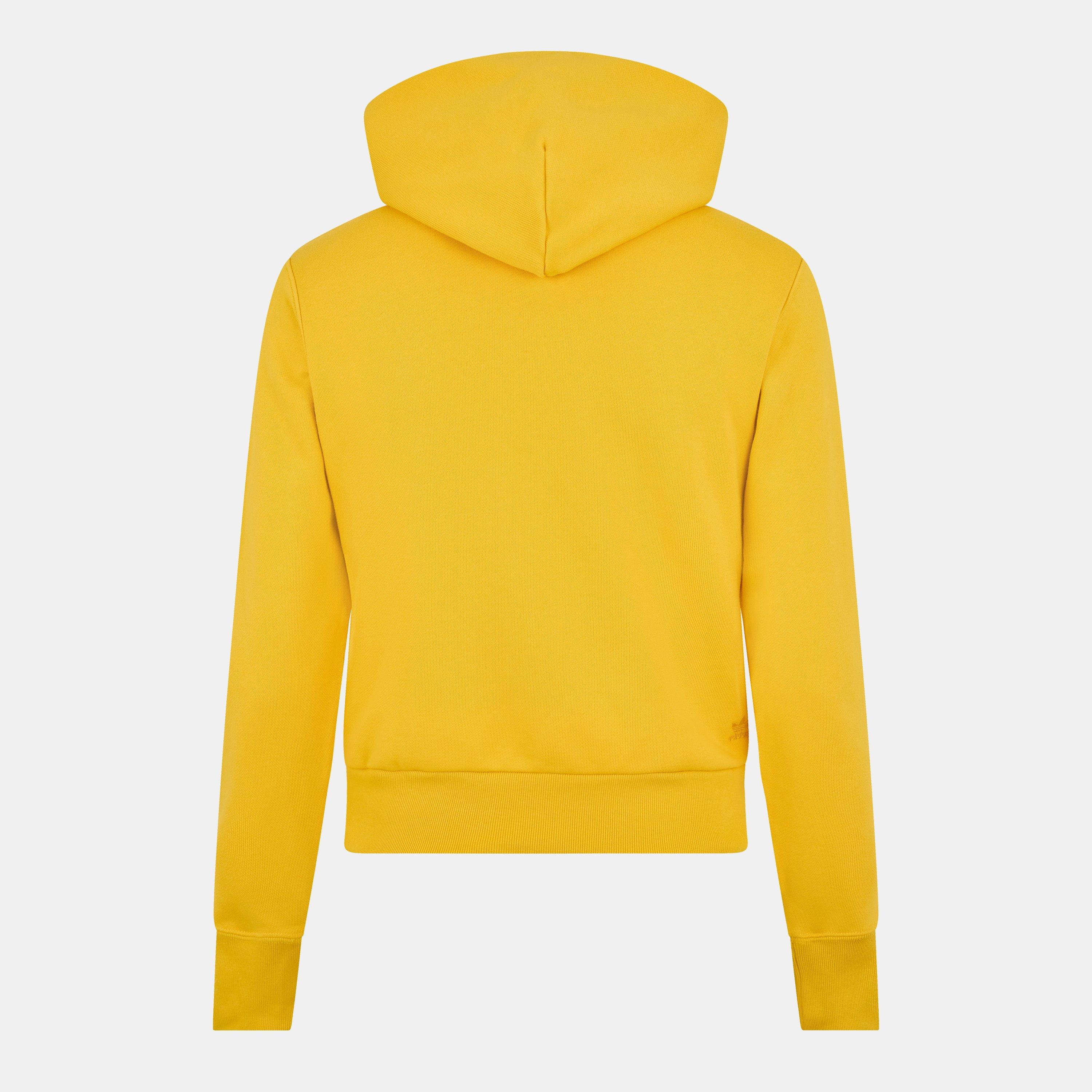 Yellow - adidas Originals - Unisex Adults Basics Pull Over Hoodie - 2