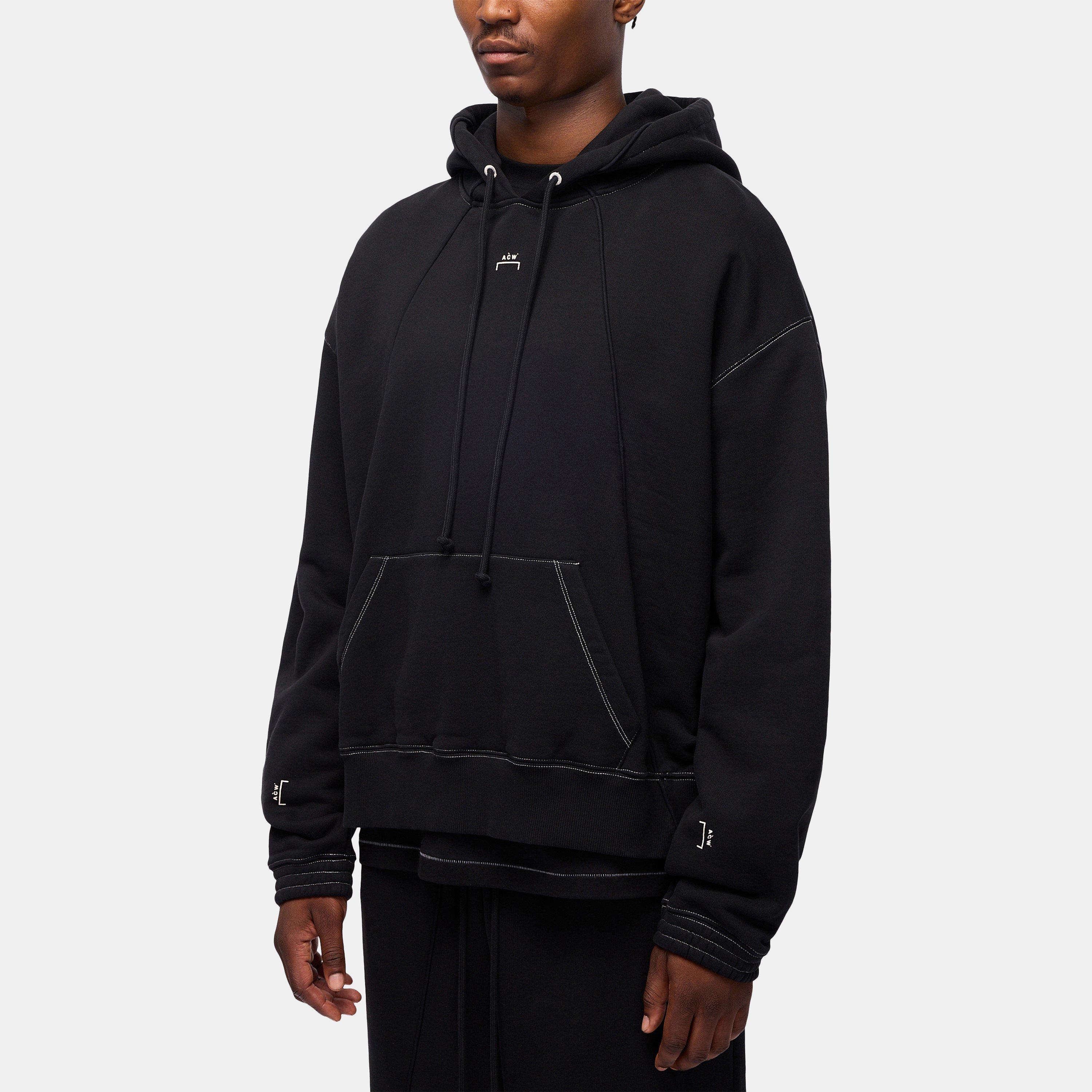 Black 0050 - A-COLD-WALL - Men's Millbank Pull Over Hoodie - 2