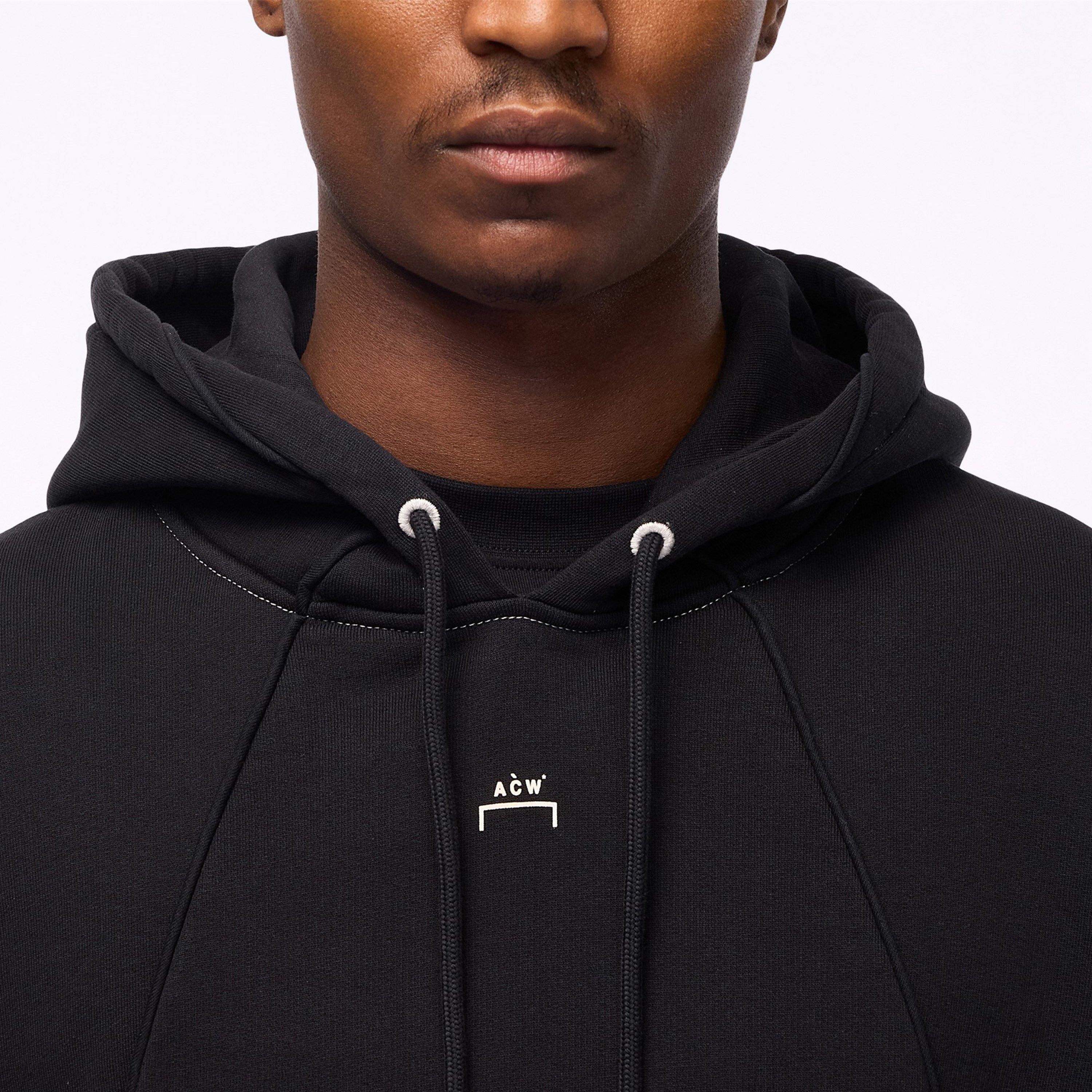 Black 0050 - A-COLD-WALL - Men's Millbank Pull Over Hoodie - 4