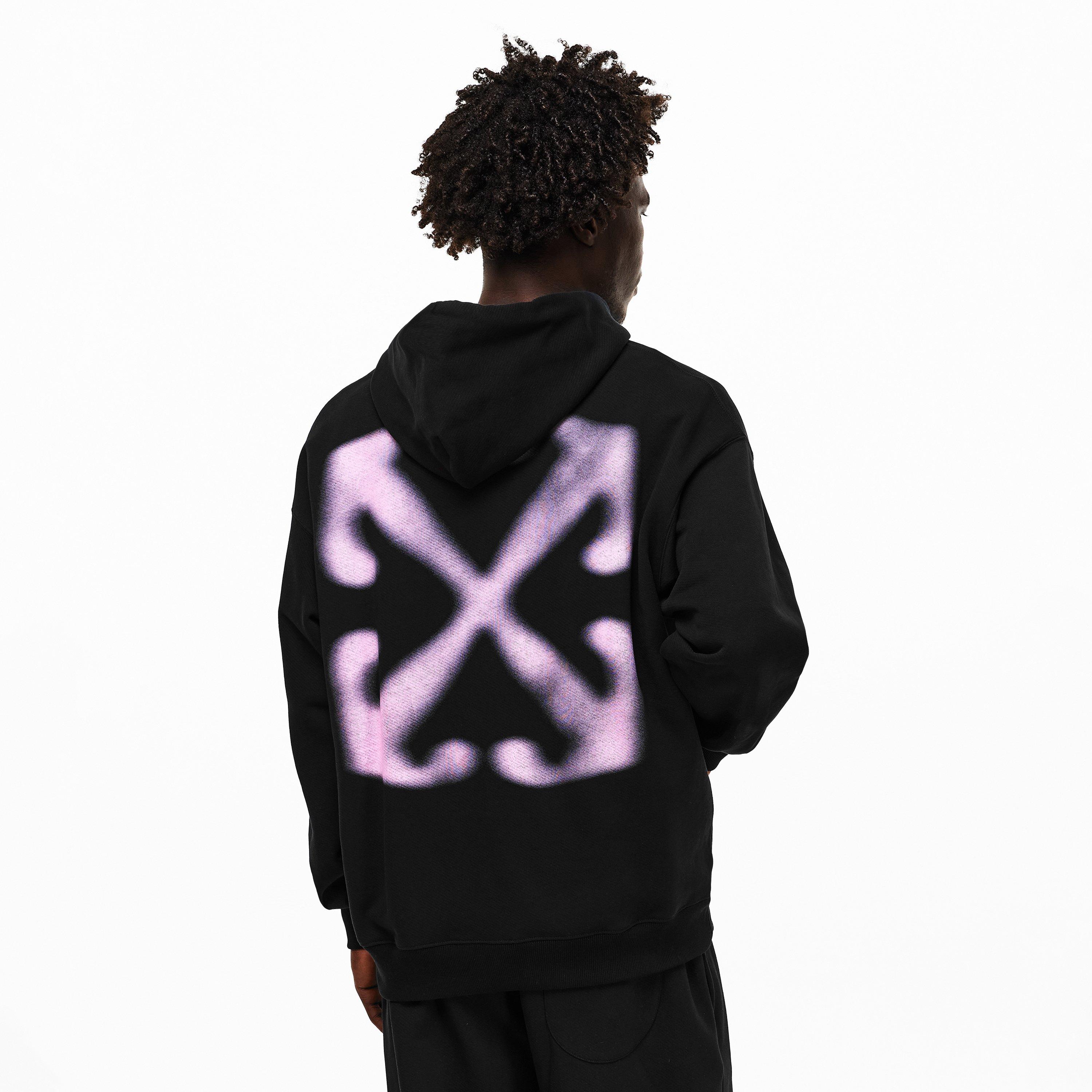 Off White Men's Vanish Arrow Sketch Pull Over Hoodie | Flannels