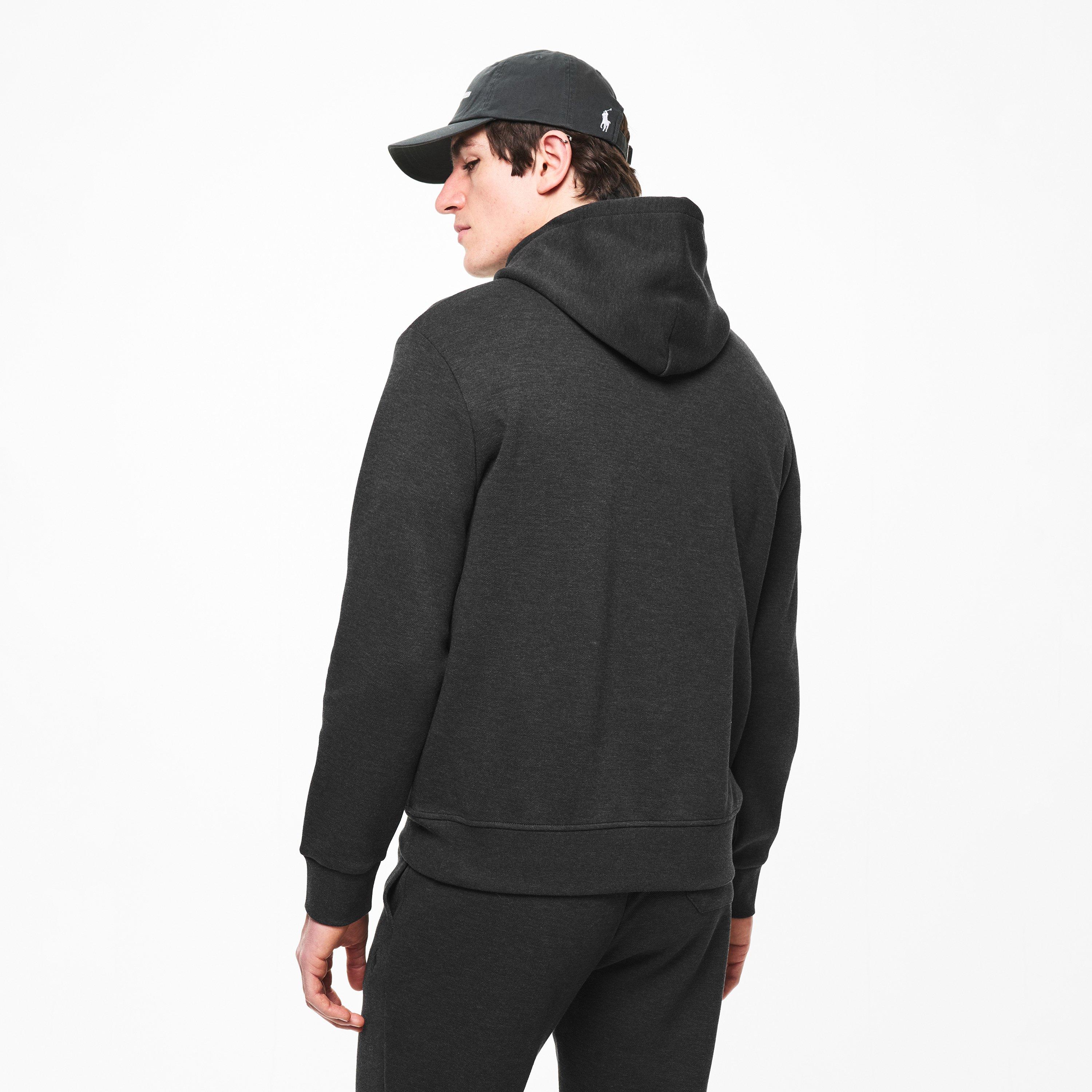Dark Charcoal - Polo Ralph Lauren - Men's LuxeTech Pull Over Hoodie - 4