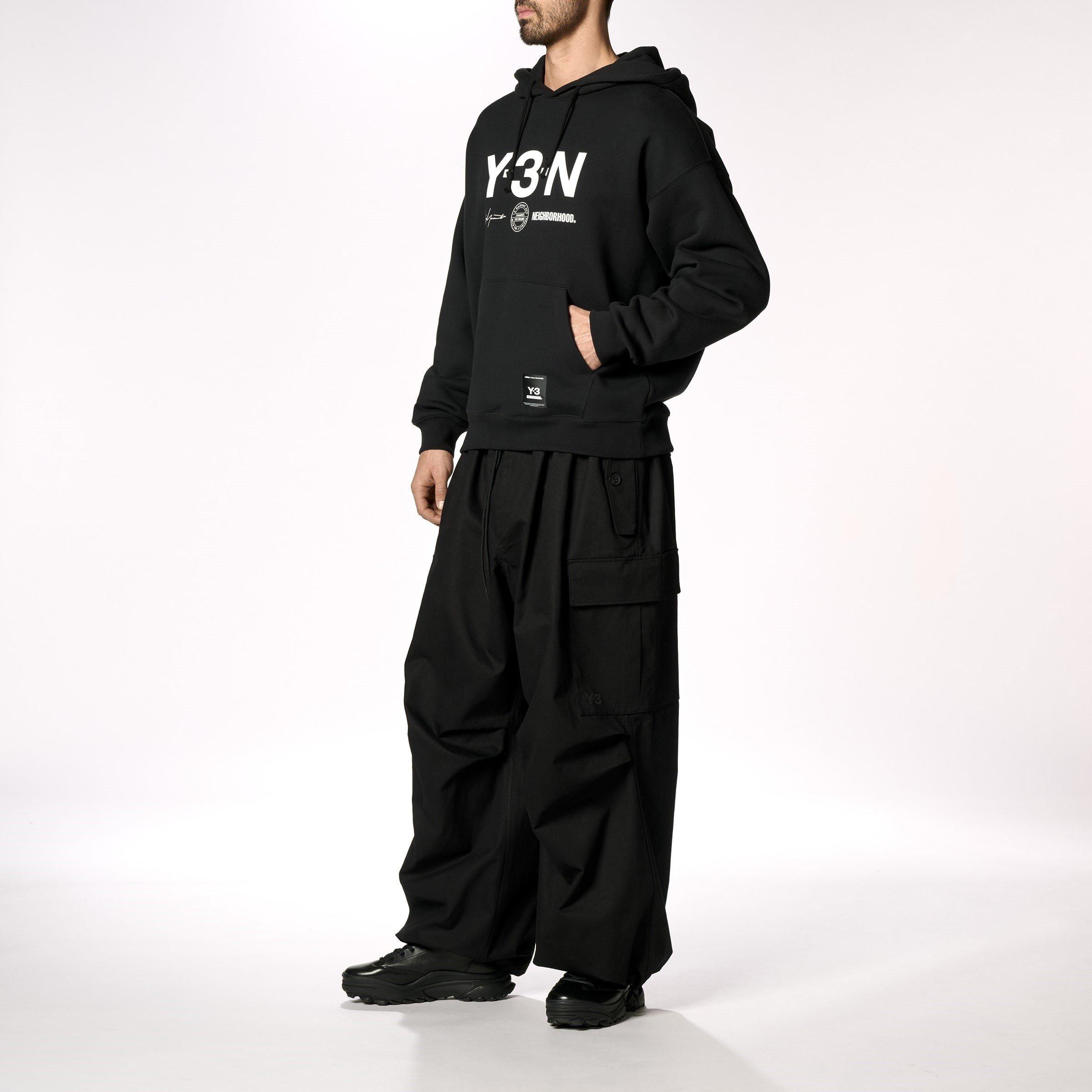 Black - Y3 - X Neighborhood Graphic Hoodie - 7