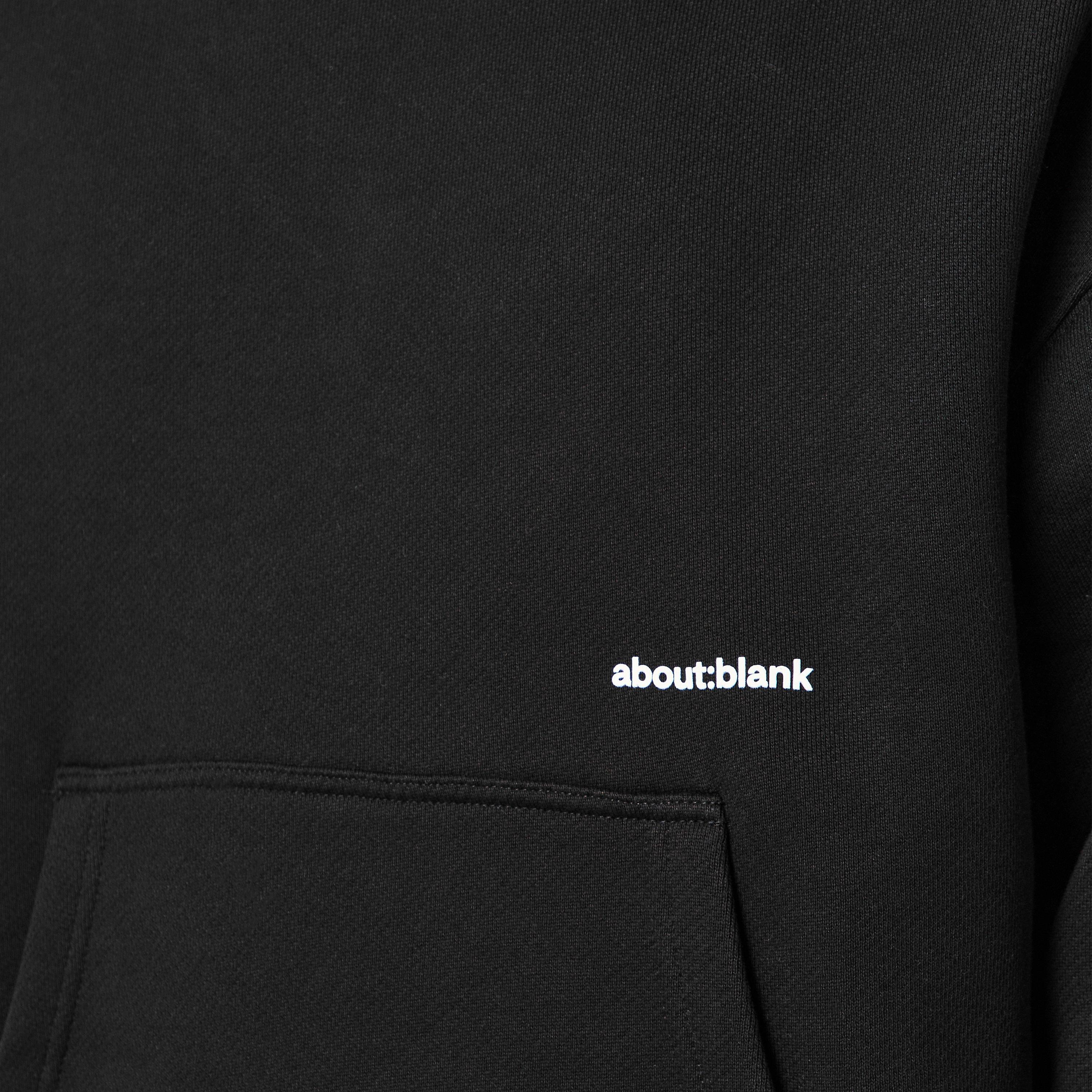 Black/Ecru - about:blank - Mens Box Logo Hoodie - 5