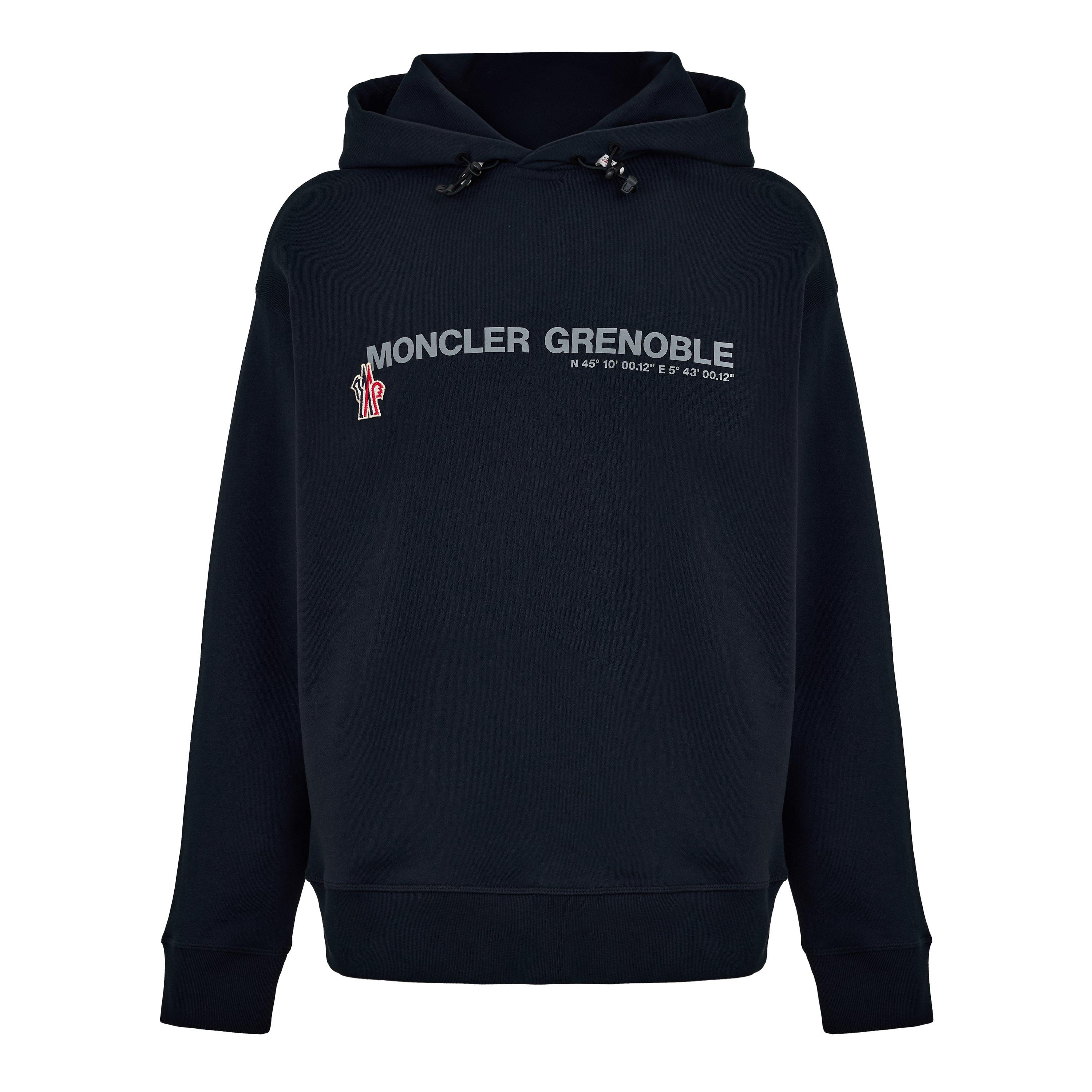 Moncler Men's Overhead Hoodie - Navy 742 - L